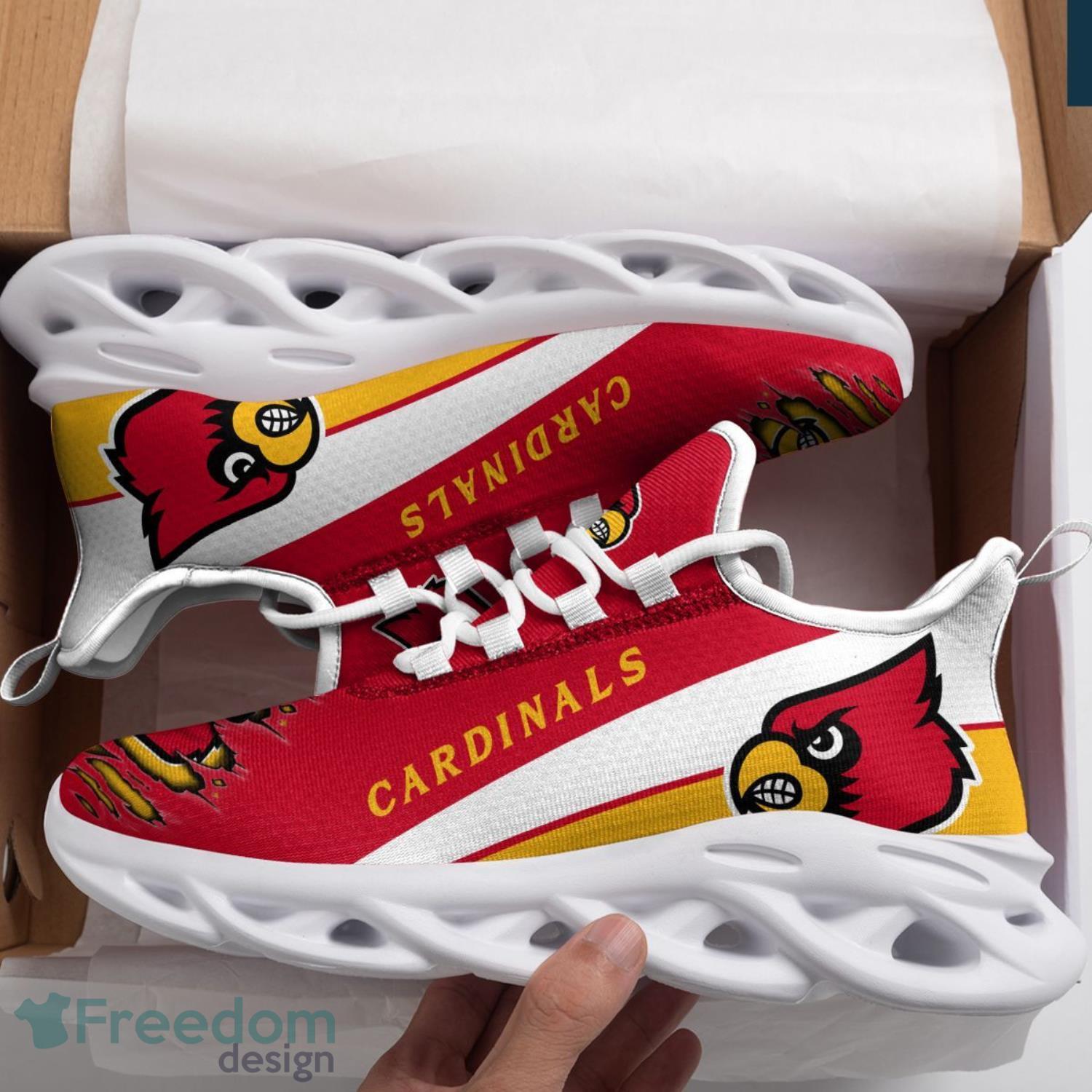 NCAA Louisville Cardinals Custom Name Hey Dude Shoes 01 CH1