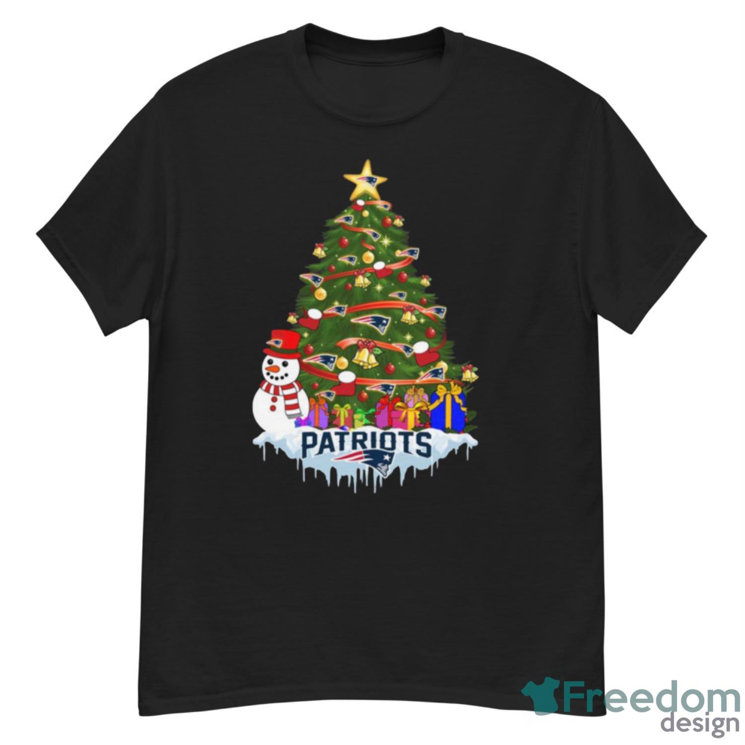 New England Patriots Merry Christmas Nfl Football Sports Shirt -  Freedomdesign