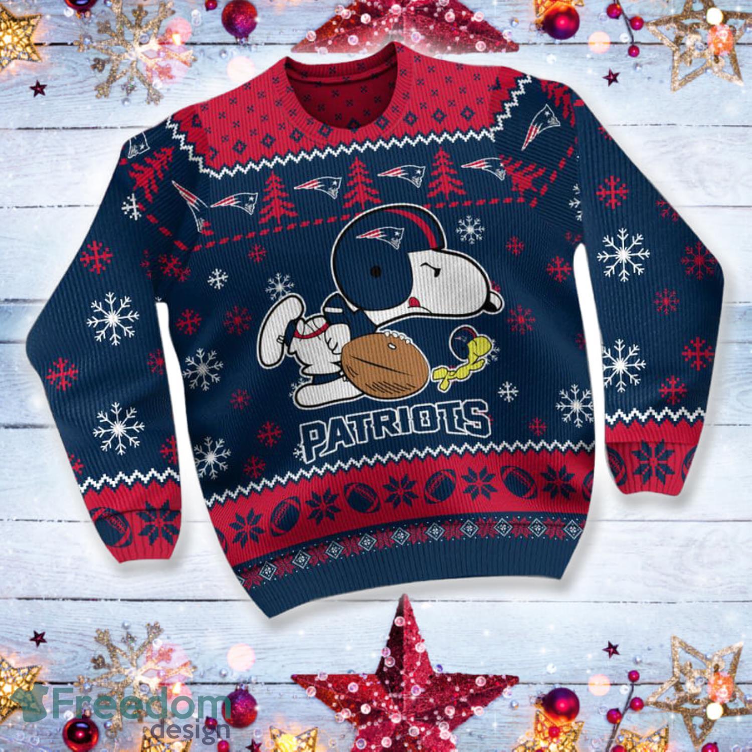 NFL New Orleans Saints Snoopy Dog Christmas Ugly Sweater 3D