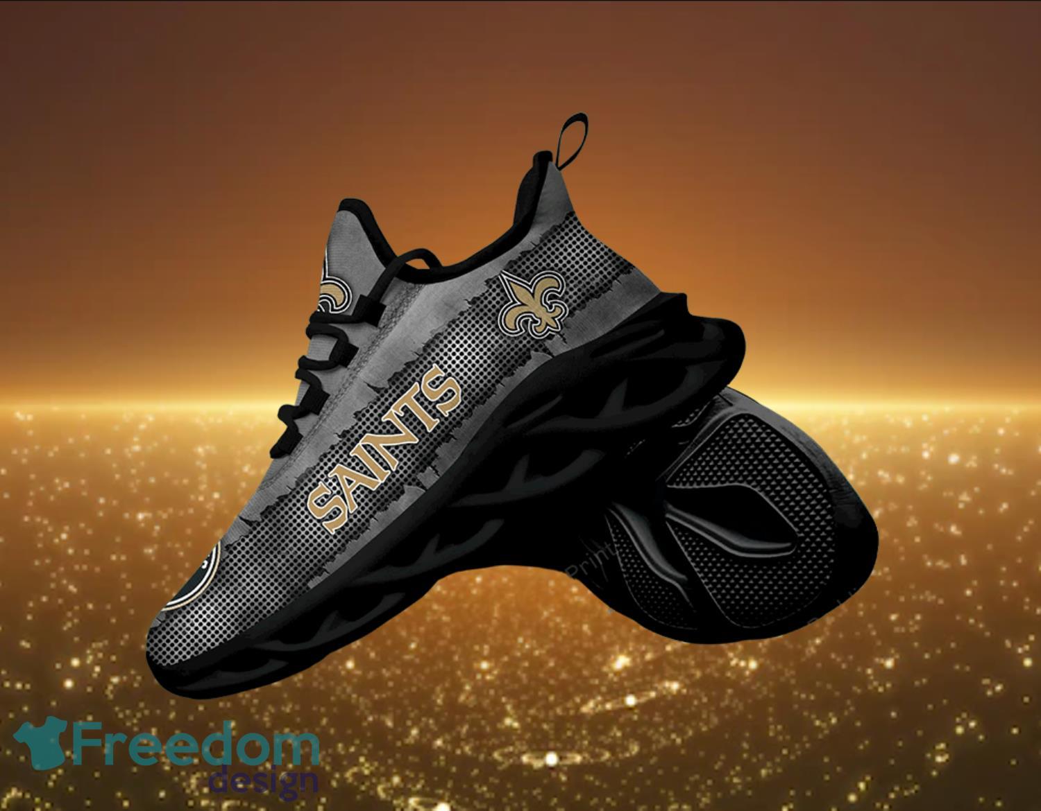 New Orleans Saints NFL Max Soul Shoes Product Photo 1