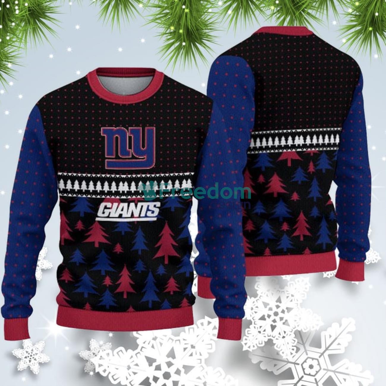 Best Selling Product] NFL New York Giants Grateful Dead New York Giants  Knitting Pattern Ugly Christmas Sweater