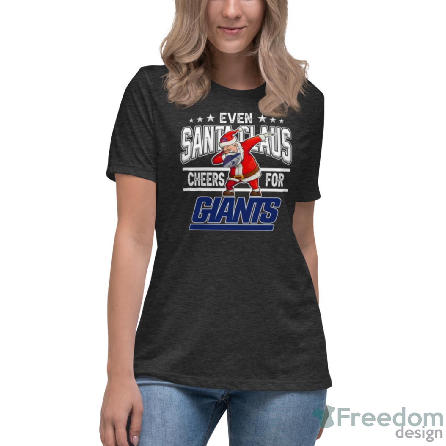 New York Giants Christmas Elf Funny Nfl Shirt - Freedomdesign