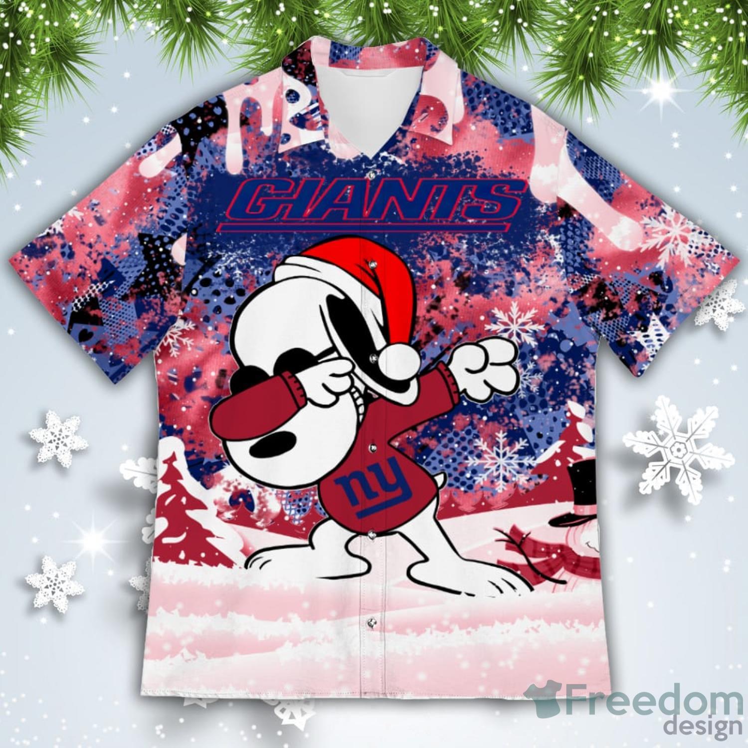 New York Giants Snoopy Hawaiian Shirt For Men For Men –