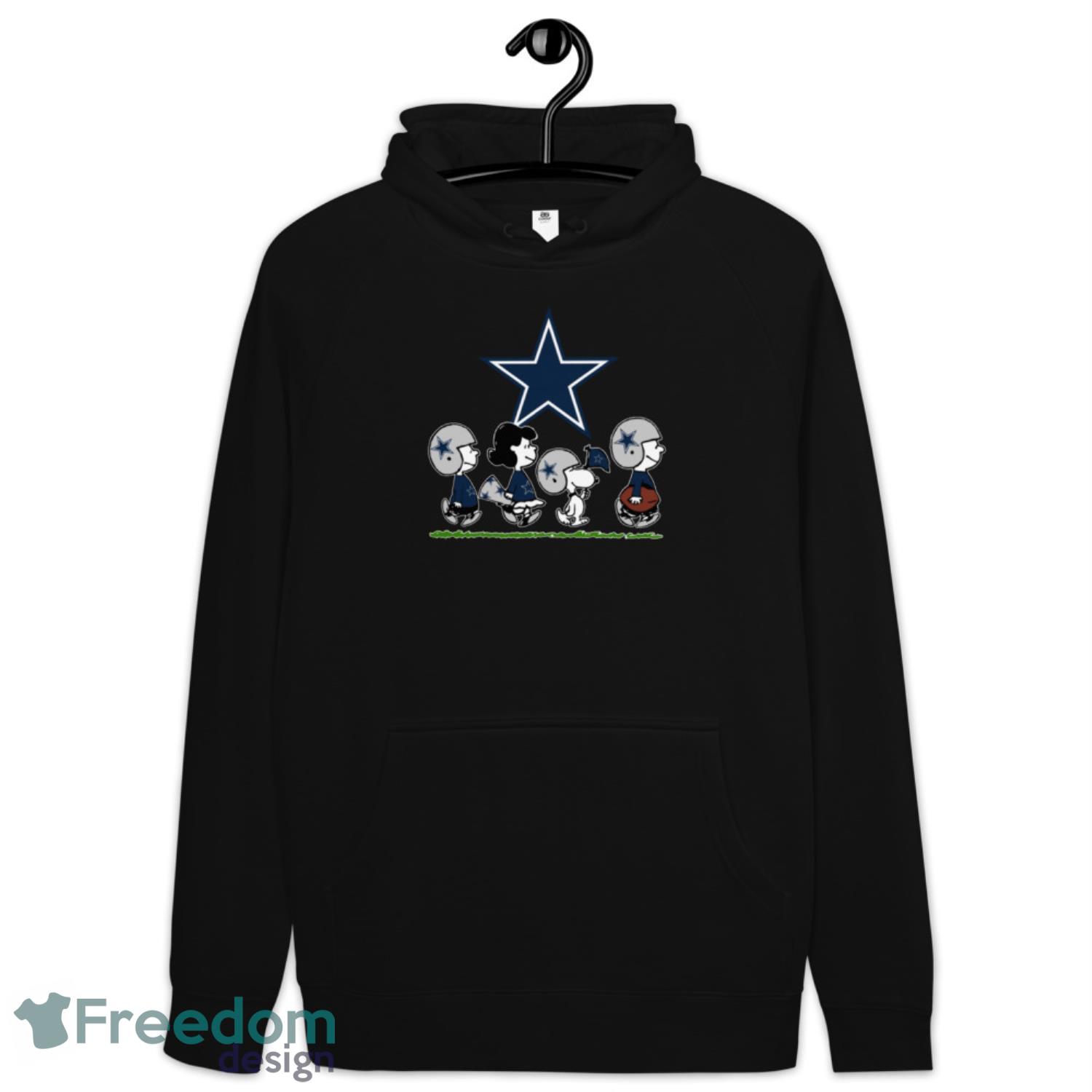 Peanuts Snoopy Friends Football Team Cheer For The Dallas Cowboys Shirt