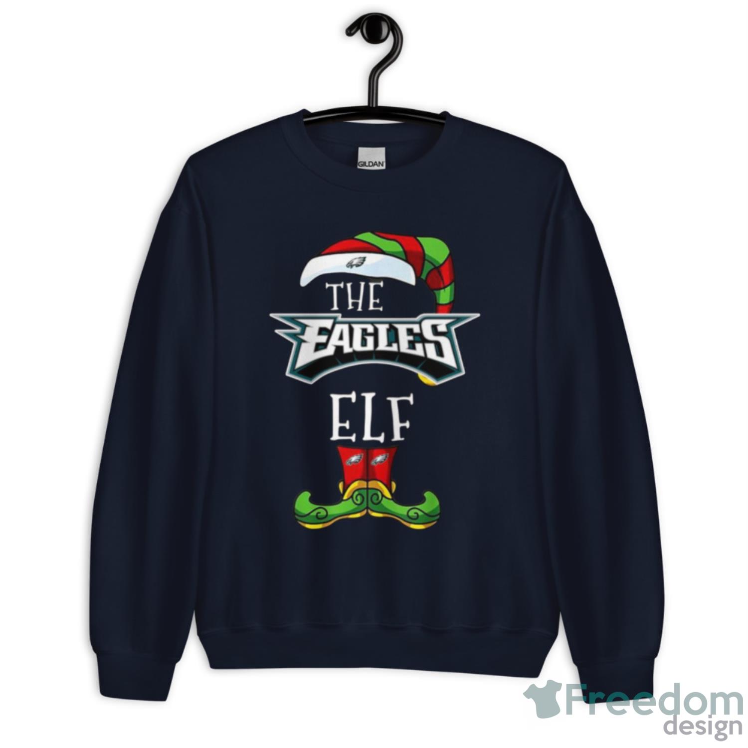 Philadelphia Eagles Christmas Elf Funny Nfl Shirt - Freedomdesign