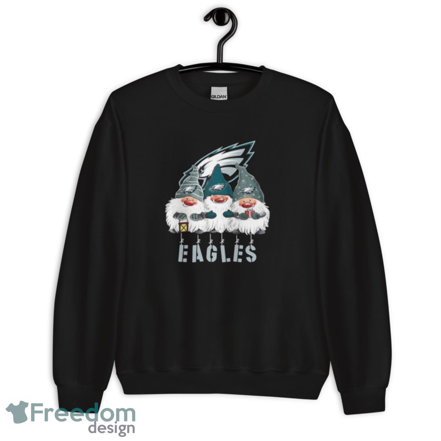 Philadelphia Eagles Santa Christmas Ciu Shirt - G185 Unisex Heavy Blend Crewneck Sweatshirt