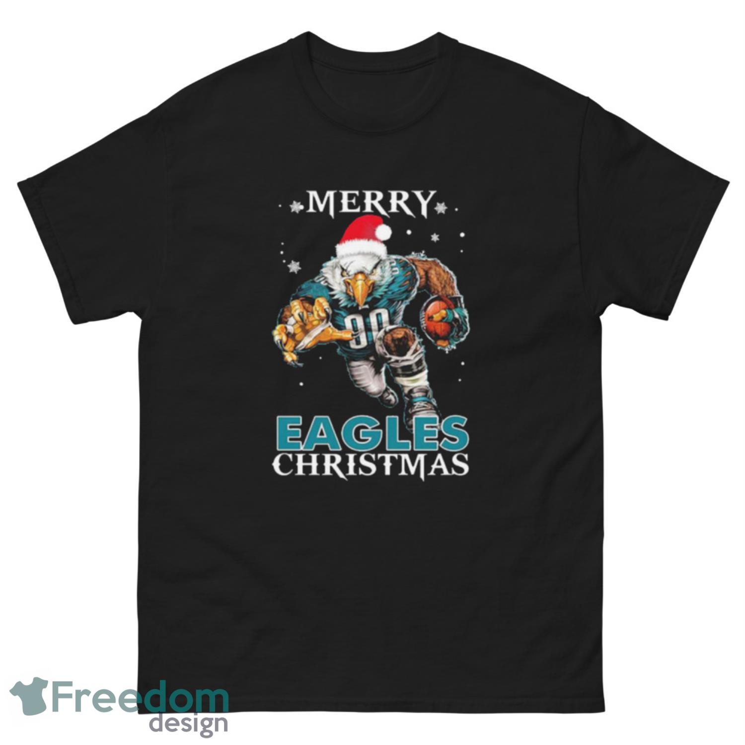Philadelphia Eagles Santa Merry Christmas For Fans Shirt