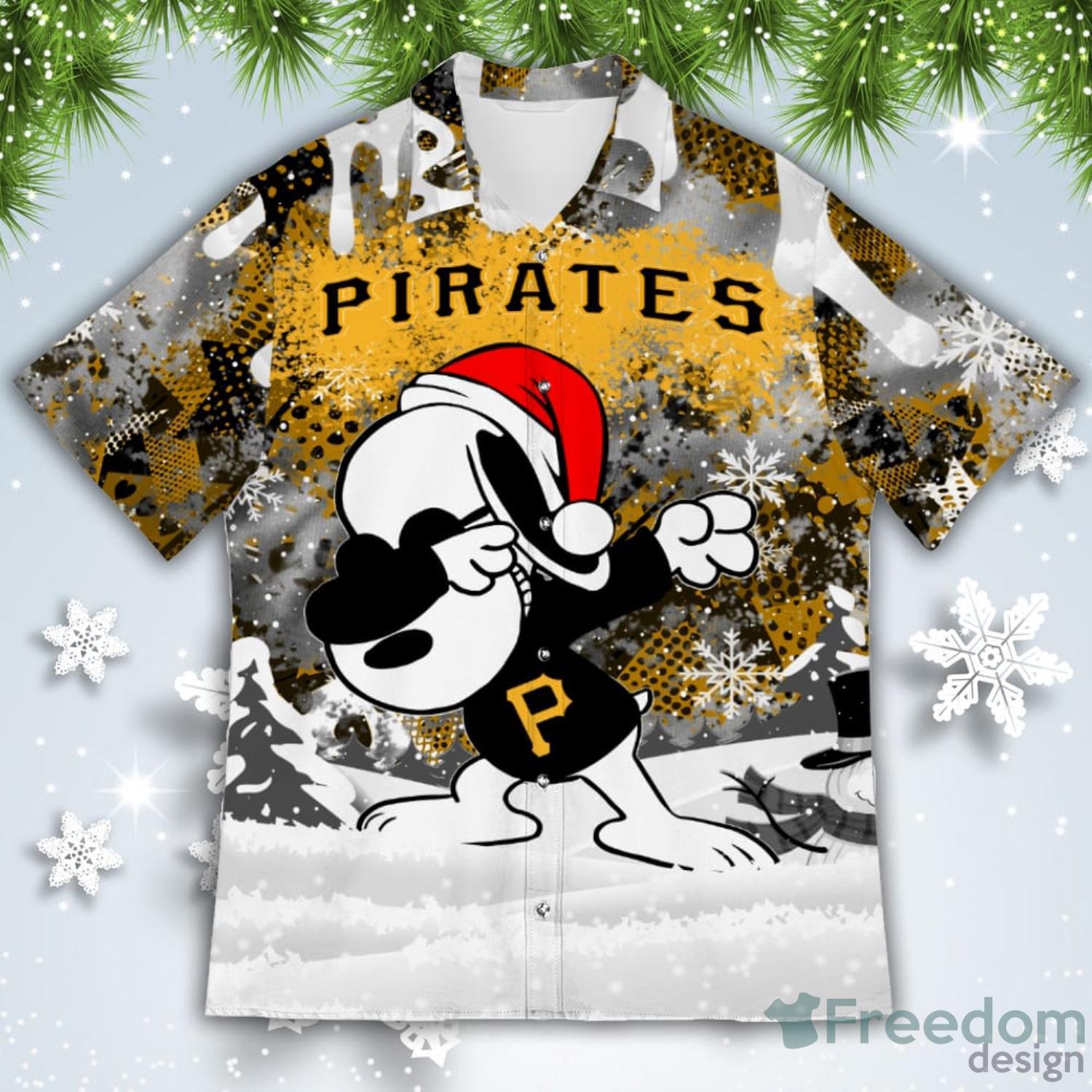 Pittsburgh Pirates Snoopy Dabbing The Peanuts American Christmas