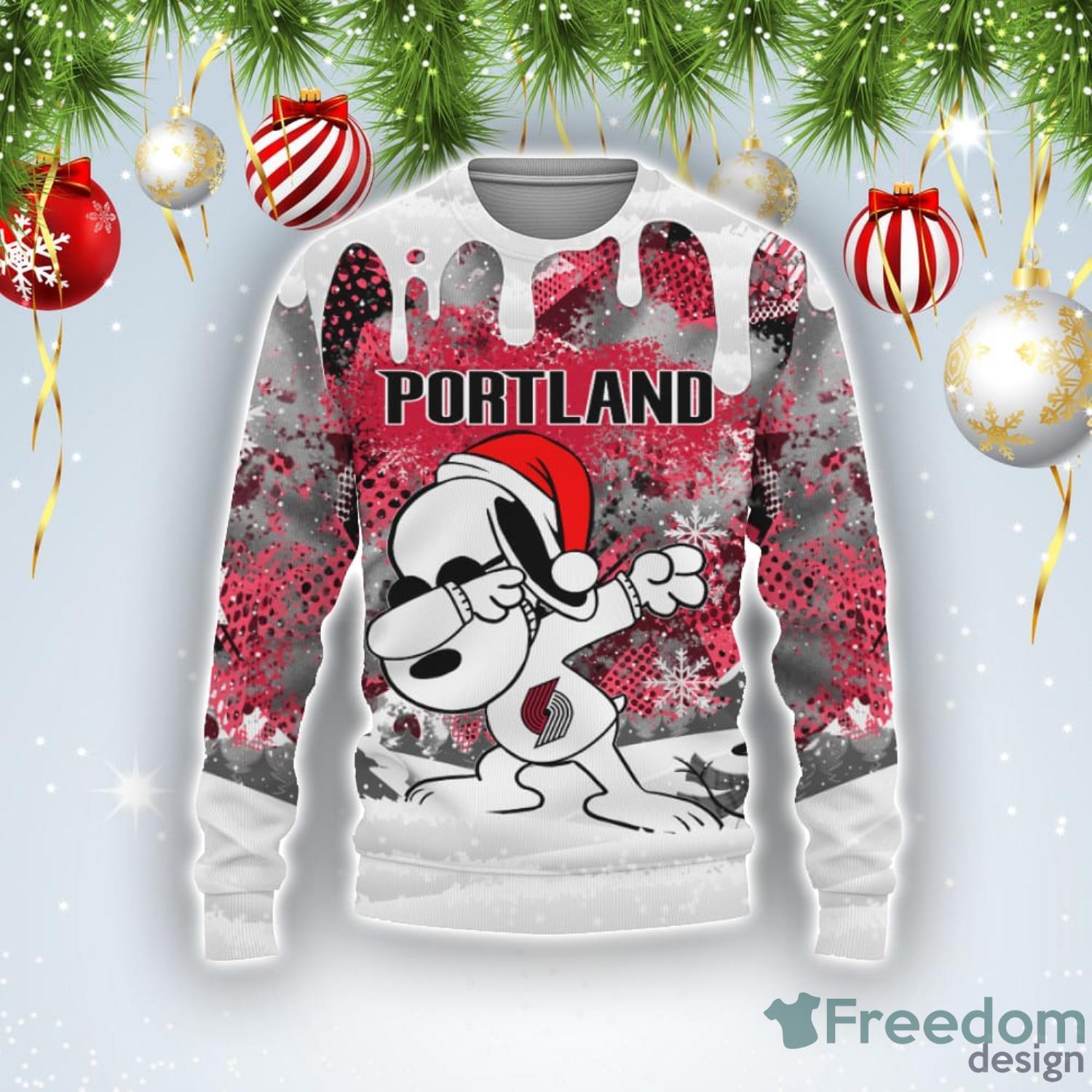 Portland Trail Blazers Sports Ugly Christmas Sweaters - Peto Rugs