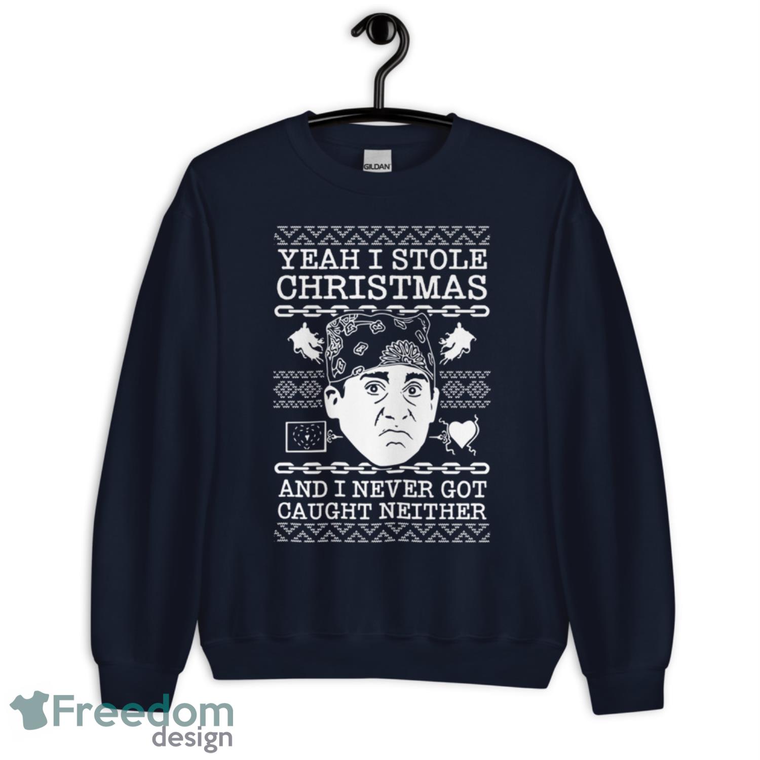 Prison Mike Yeah I Stole Christmas And I Never Got Caught Neigther Sweater Product Photo 1