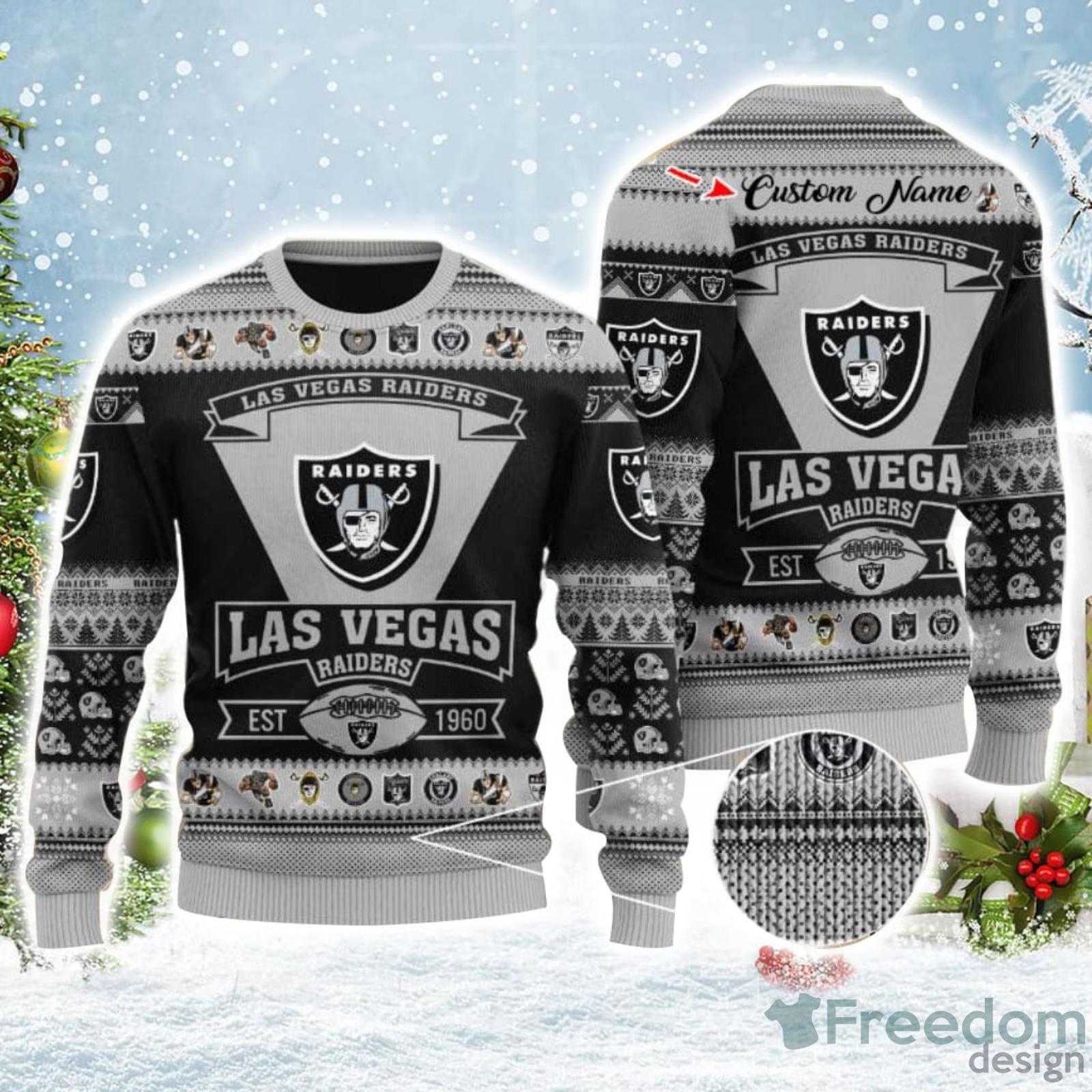 Raiders Ugly Sweater Mickey Mouse Ugly Christmas Sweater