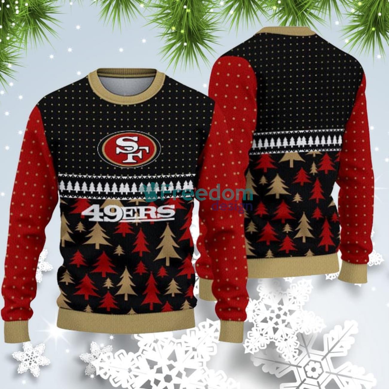 San Francisco 49ers Christmas Ugly Sweater - Growkoc