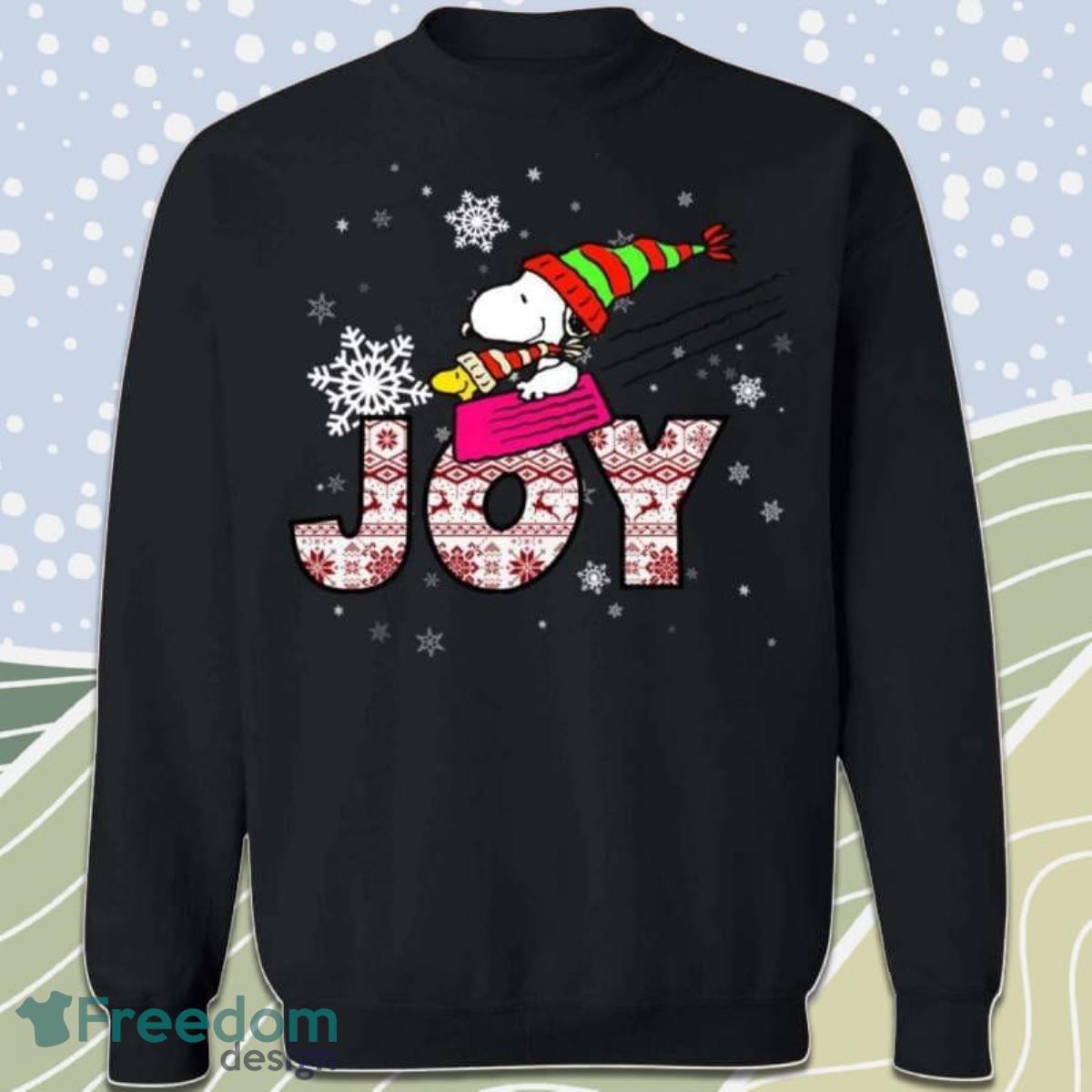 Snoopy Christmas Joy Sweatshirt Peanuts Christmas Shirt Product Photo 1