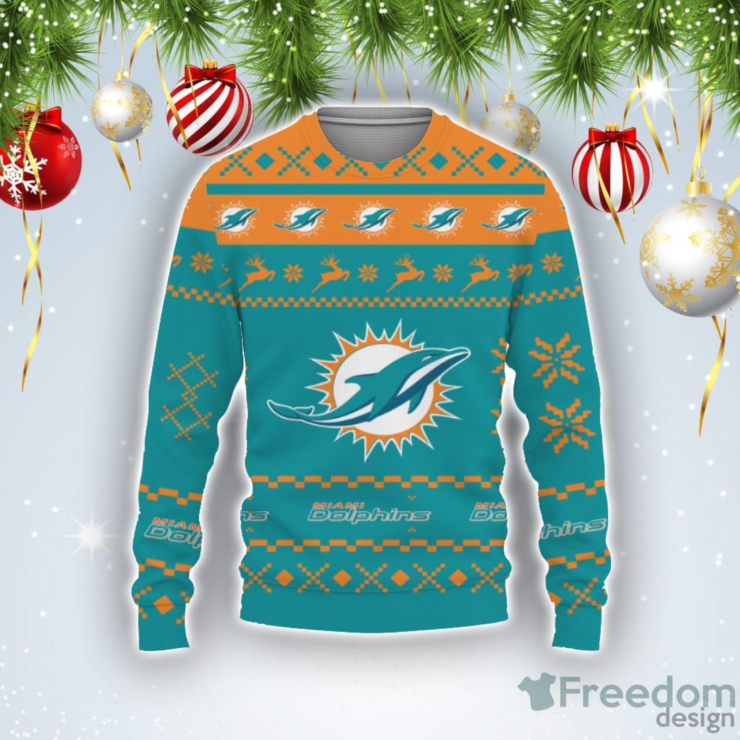 Houston Texans Christmas Tree Pattern Ugly Christmas Sweater - Freedomdesign