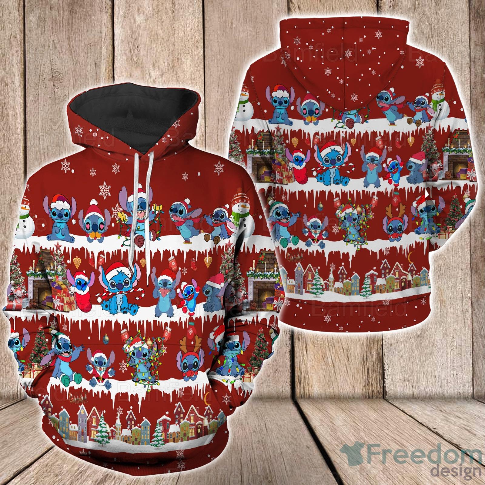 Batman Lover Christmas Cute Noel Mc Christmas Pattern All Print 3D Hoodie