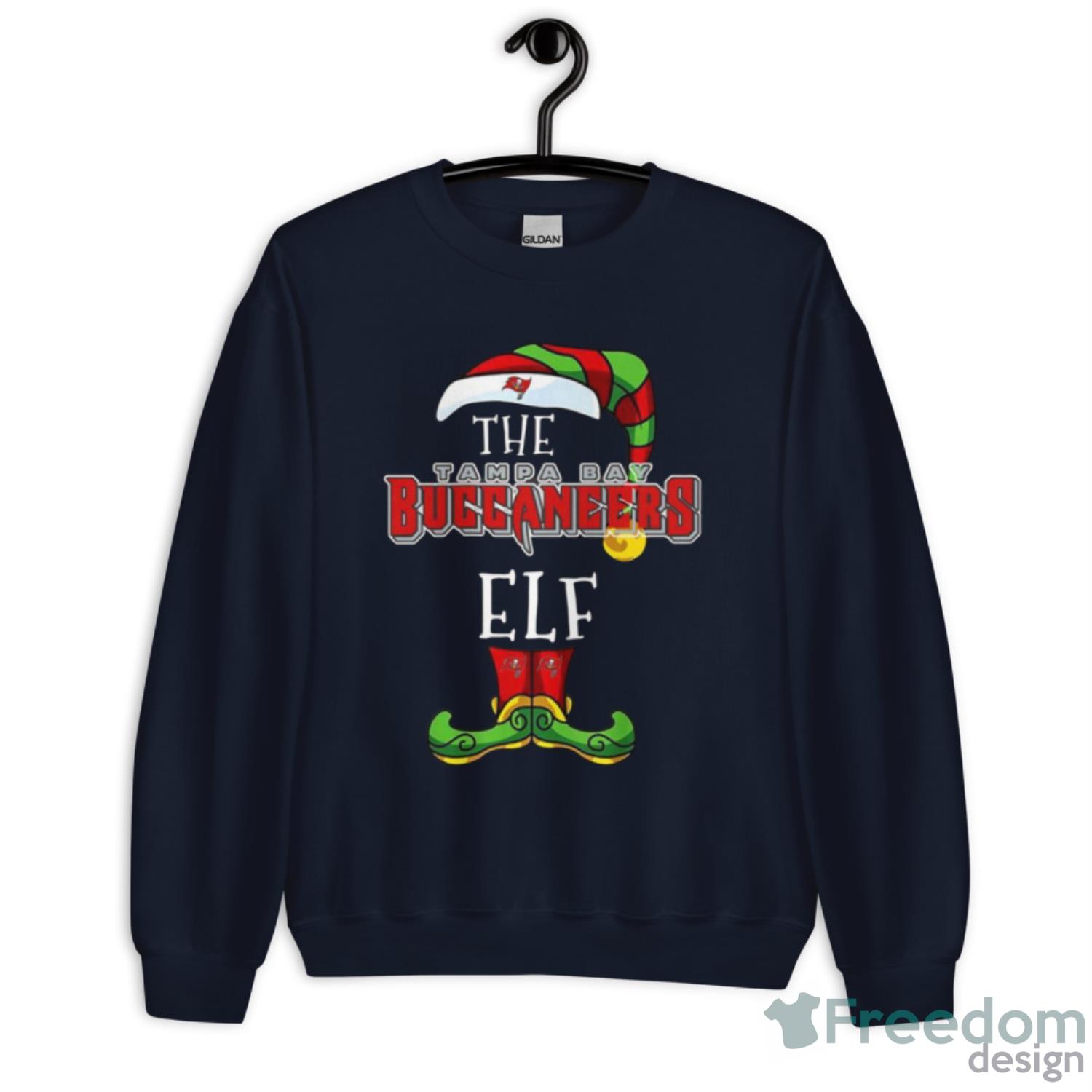 Tampa Bay Buccaneers Christmas Elf Funny Nfl Shirt - Freedomdesign