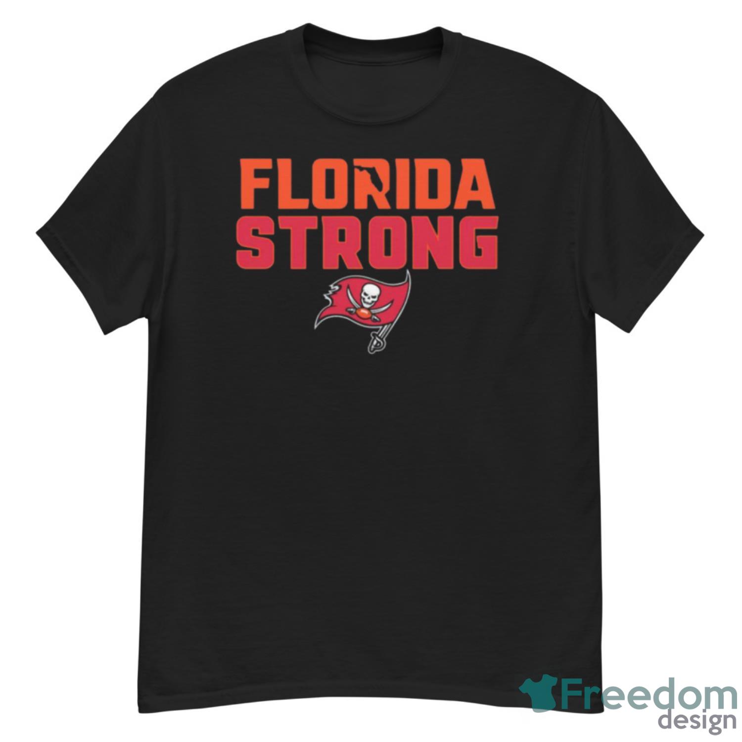 Tampa Bay Buccaneers Florida Strong T Shirt image Tampa Bay Buccaneers Florida Strong T-Shirt - G500 Men’s Classic T-Shirt