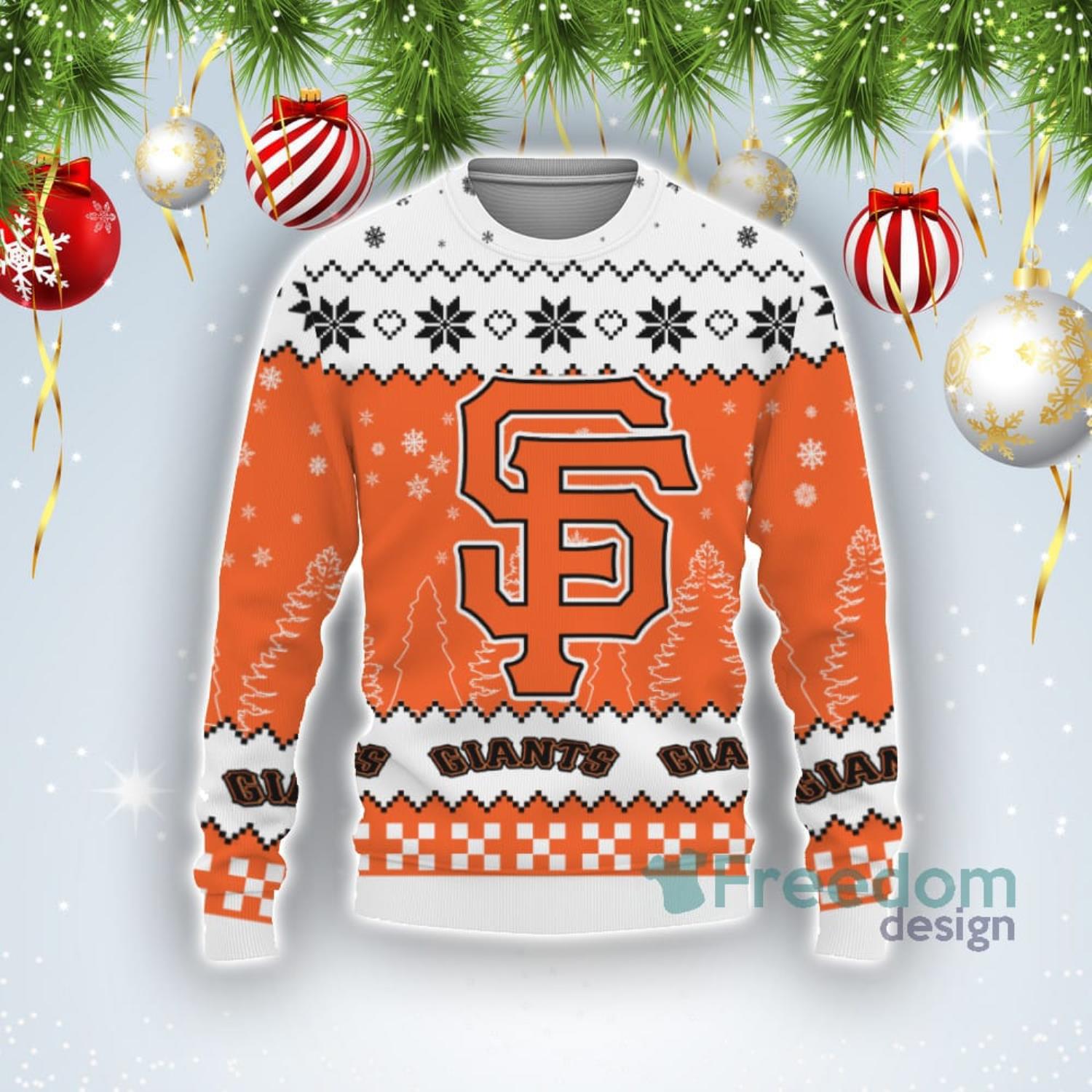 Team Logo San Francisco 49ers Ugly Christmas Sweater