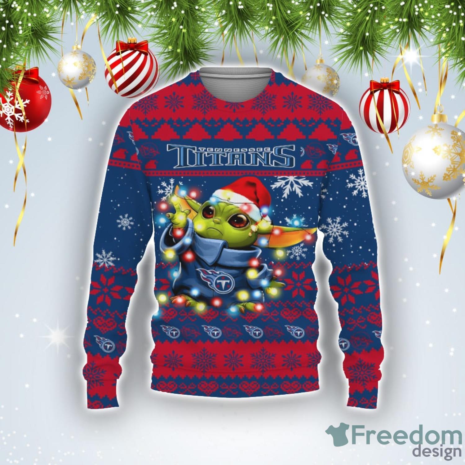 Christmas Gift Tennessee Titans Ugly Christmas Sweater - Freedomdesign