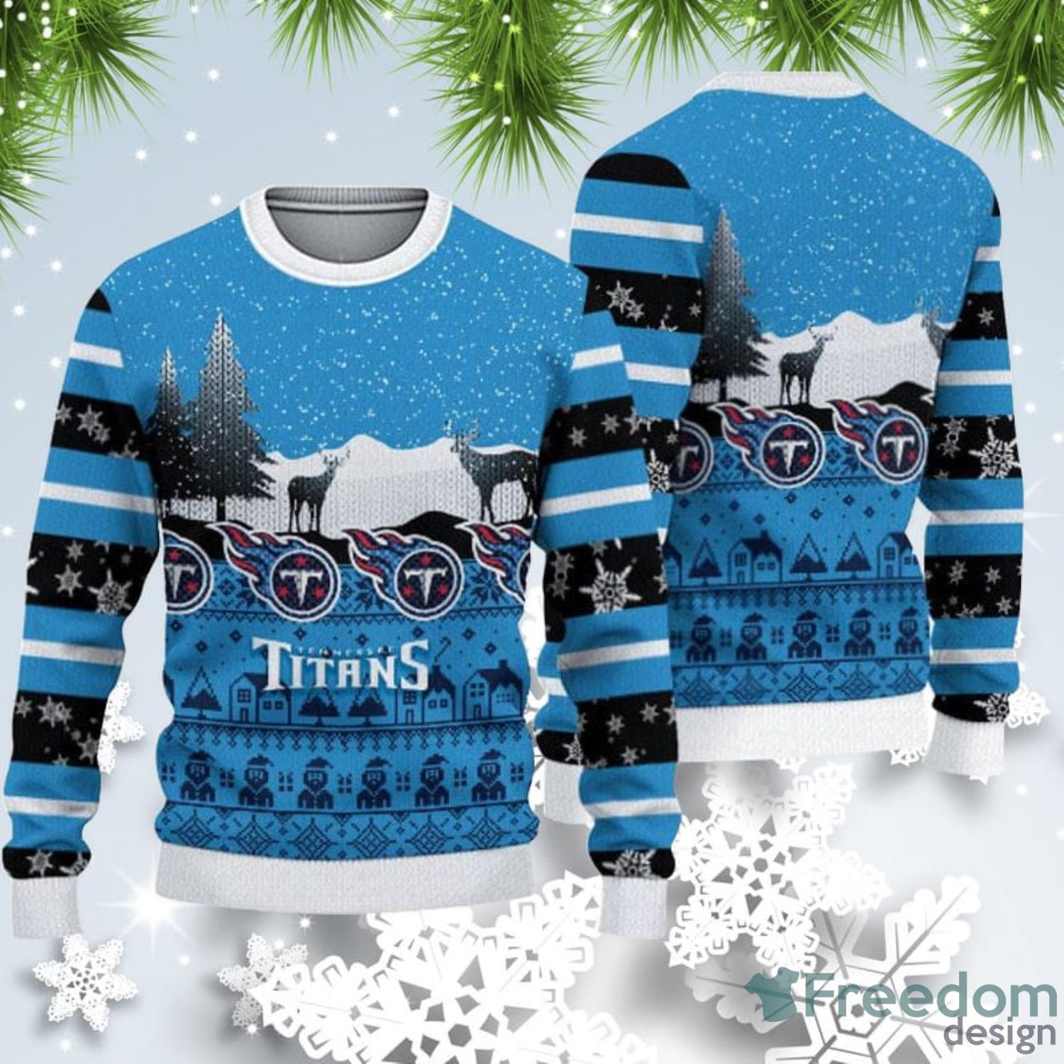 Dallas Cowboys Christmas Reindeers Pattern Ugly Sweater For Men Women -  Banantees