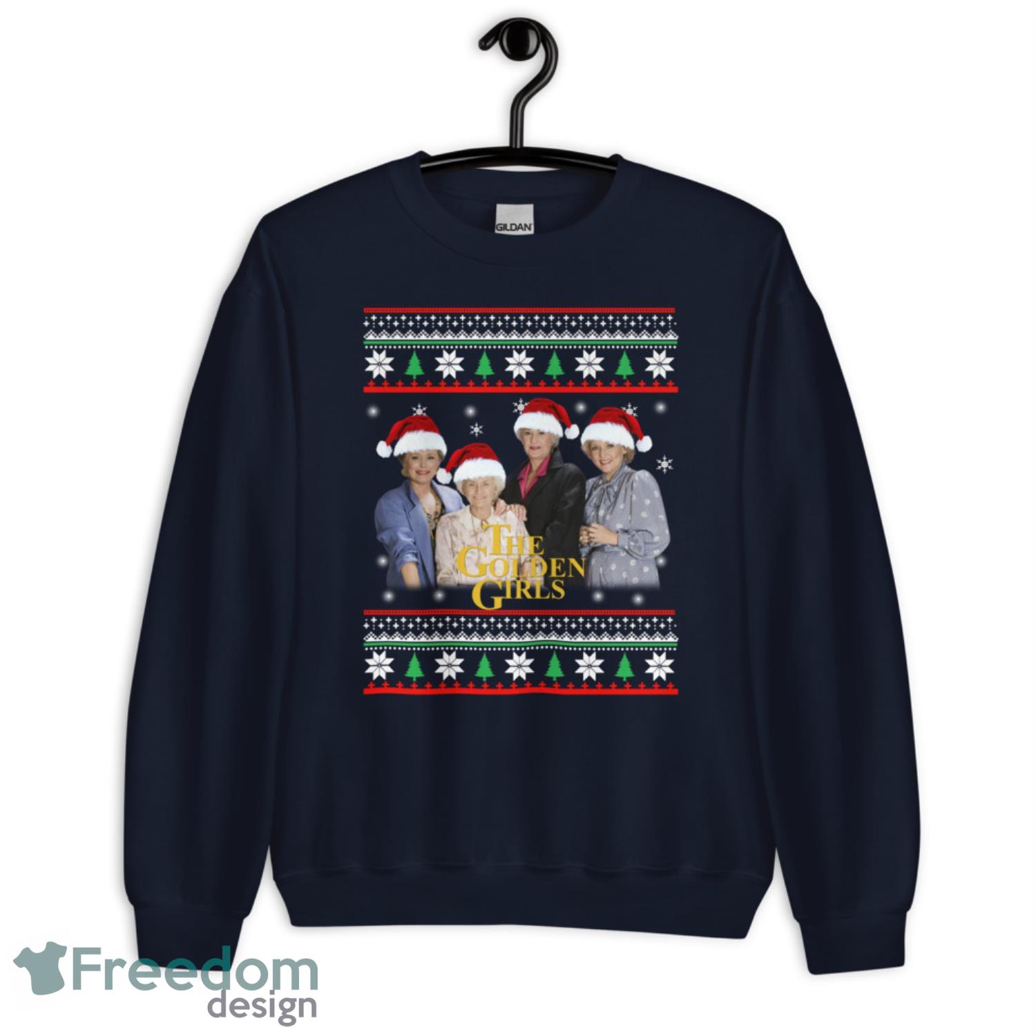 The Golden Girls Christmas Sweatshirt - G185 Unisex Heavy Blend Crewneck Sweatshirt-1