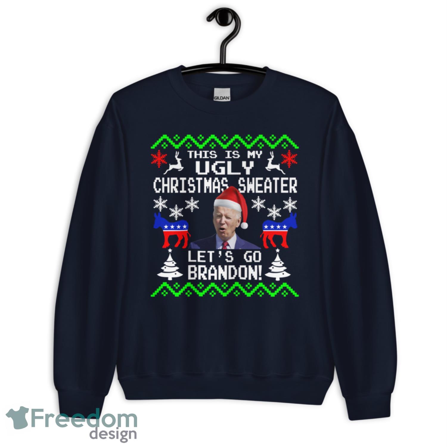 This is my Ugly Christmas Sweater - G185 Unisex Heavy Blend Crewneck Sweatshirt-1