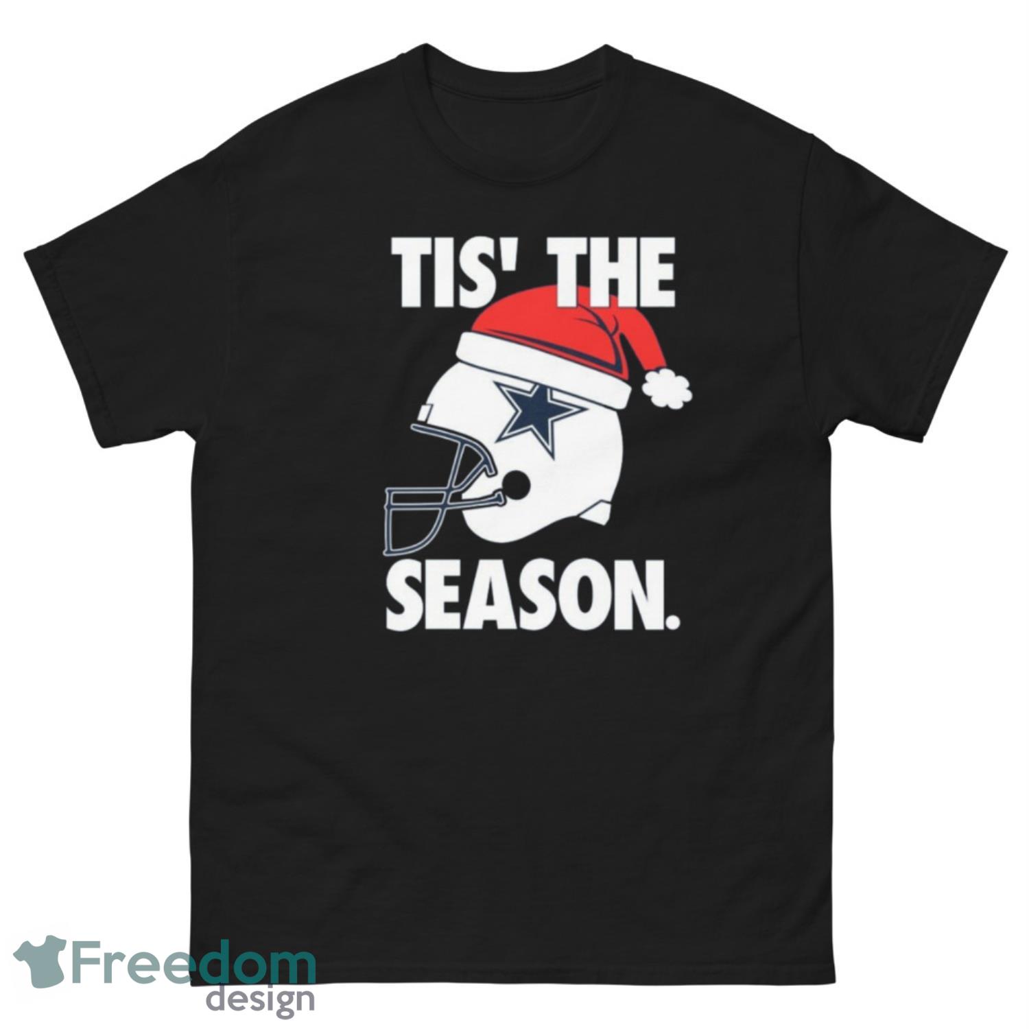 Tis' The Seasom Dallas Cowboys Merry Christmas T Shirt
