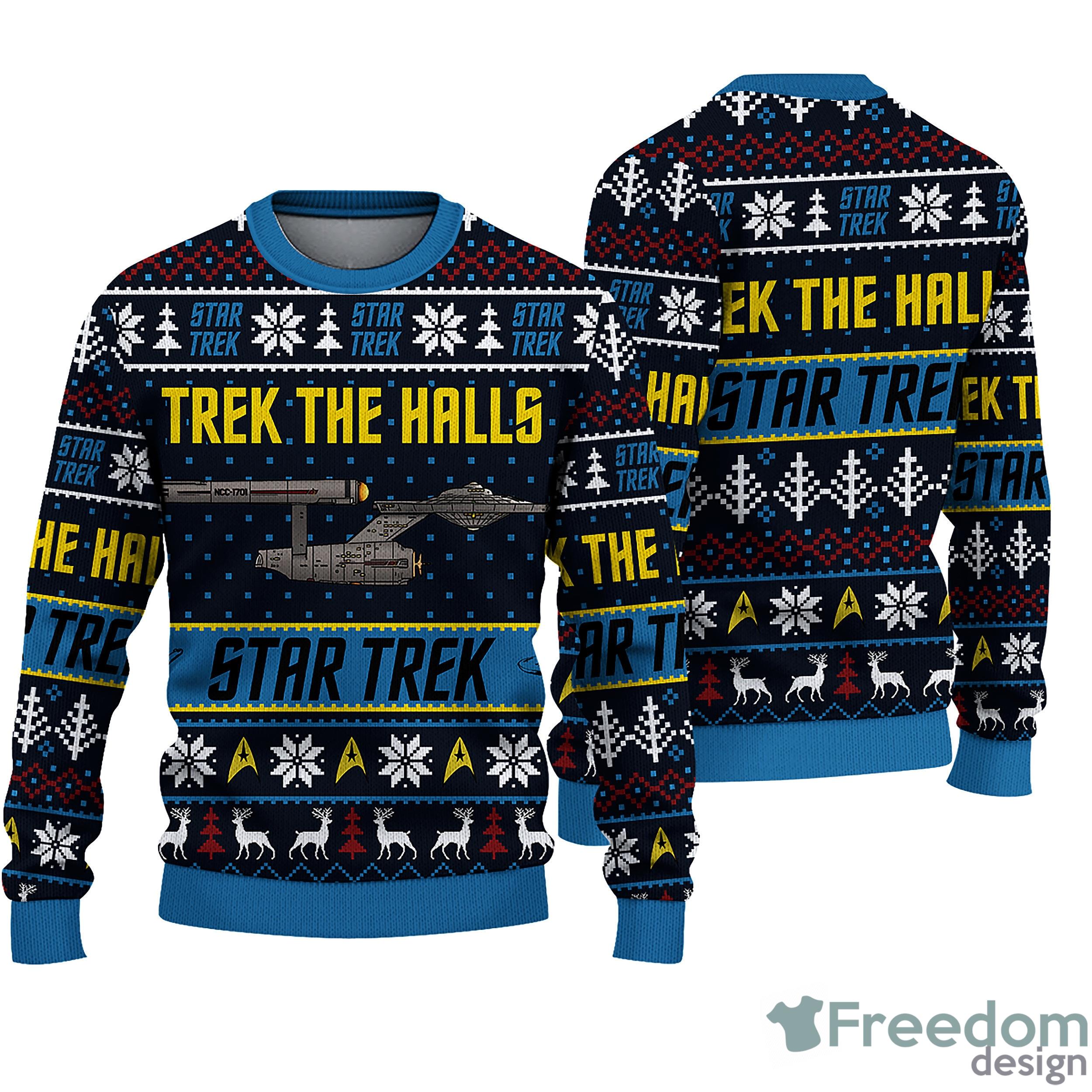 Trek The Halls Ugly Christmas 