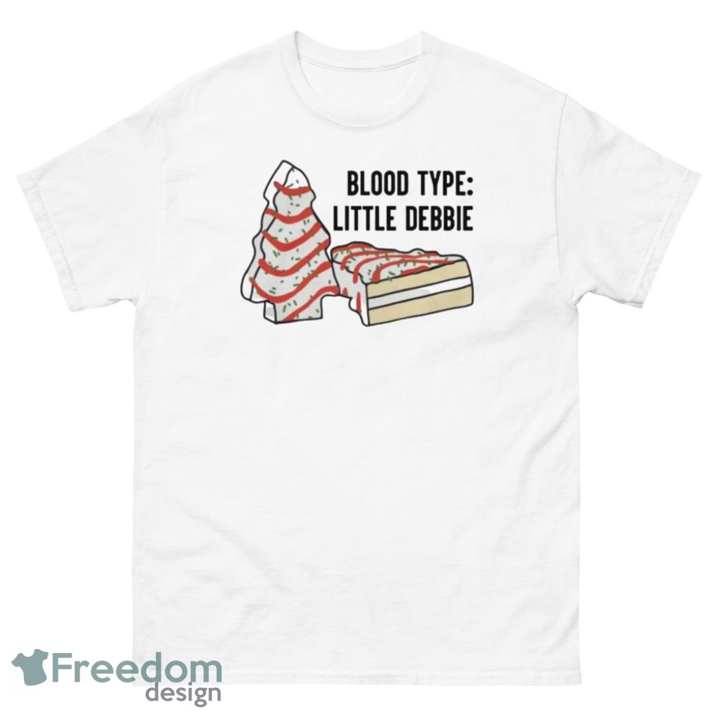 Trending Christmas Tree Cakes Blood Type Little Debbie Shirt - Unisex Classic T-Shirt