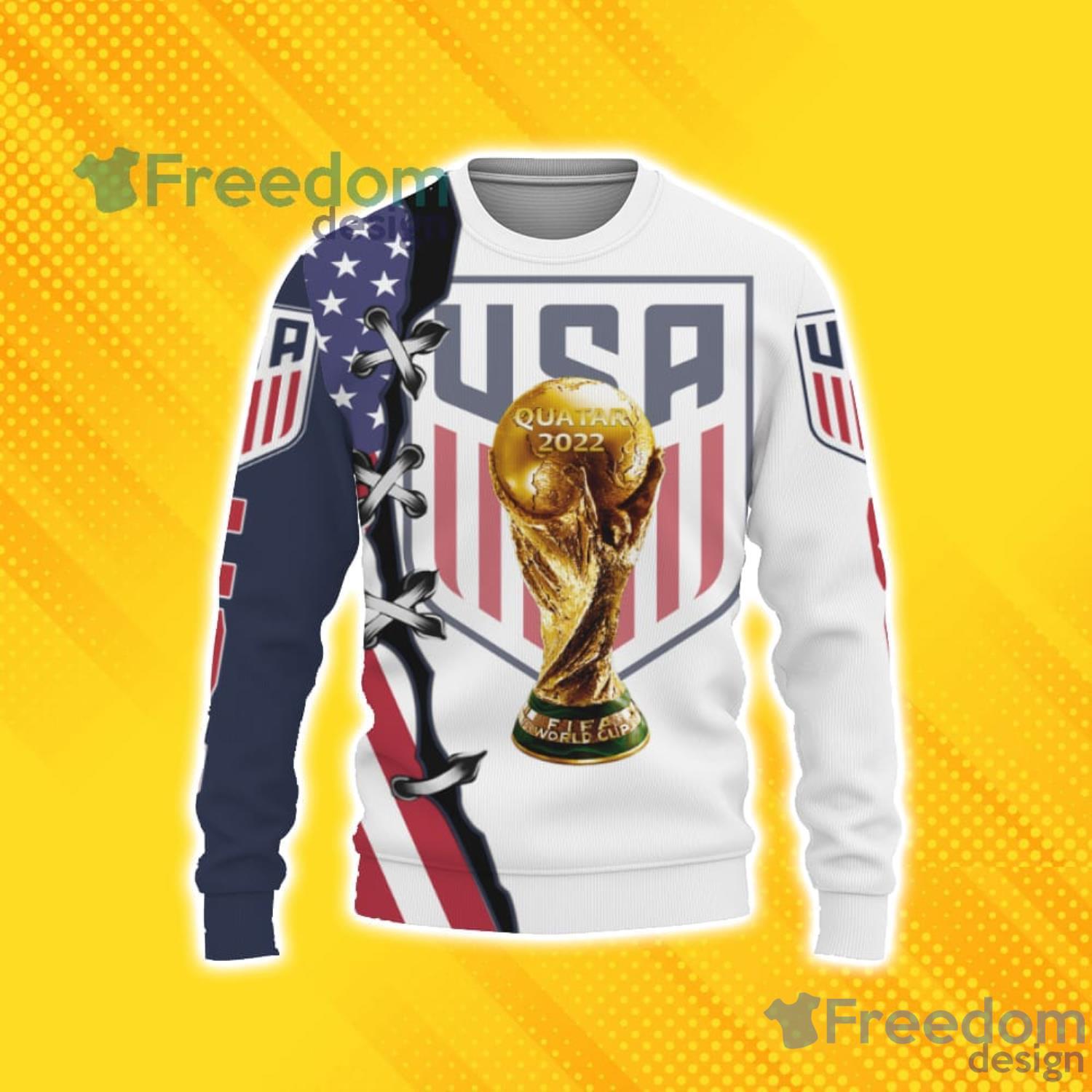 Team USA Soccer Vintage World Cup 2022 Shirt