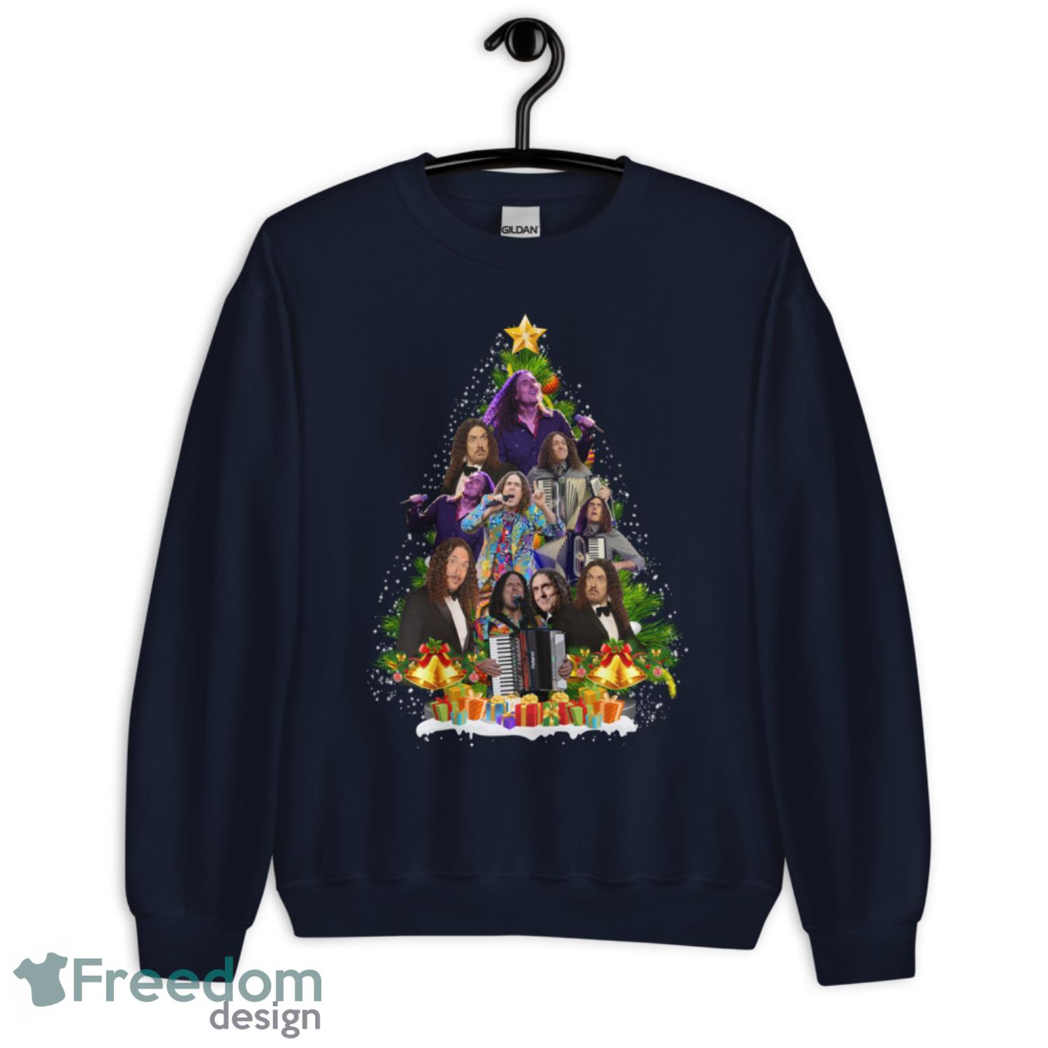 Weird AL Yankovic Christmas Tree Sweater Product Photo 1