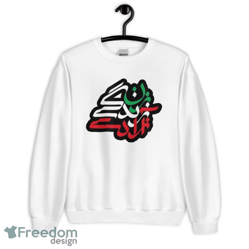 Woman Life Freedom Zan Zendegi Azadi T-shirt - G185 Crewneck Sweatshirt