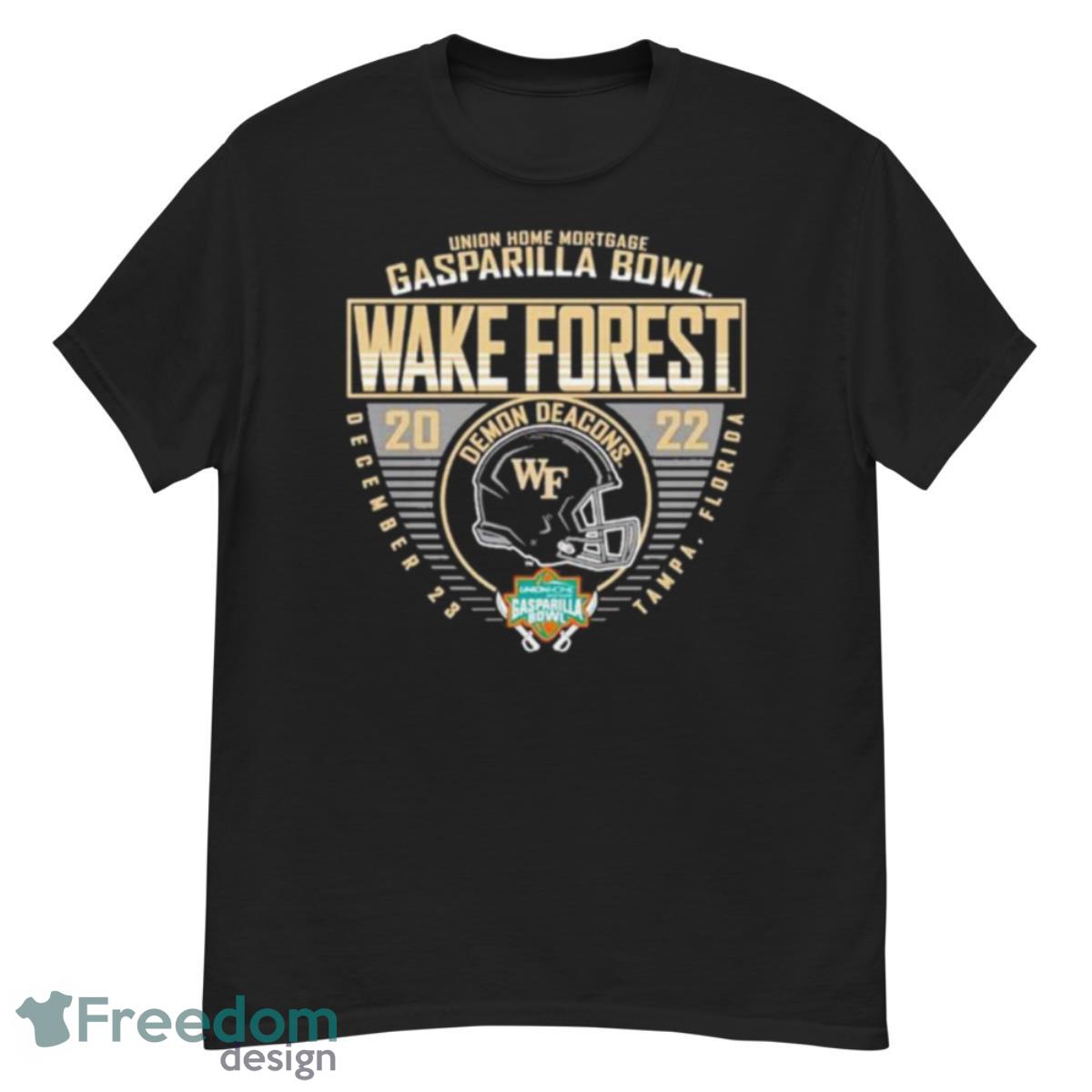 2022 Gasparilla Bowl Bound Wake Forest University Football T Shirt - G500 Men’s Classic T-Shirt