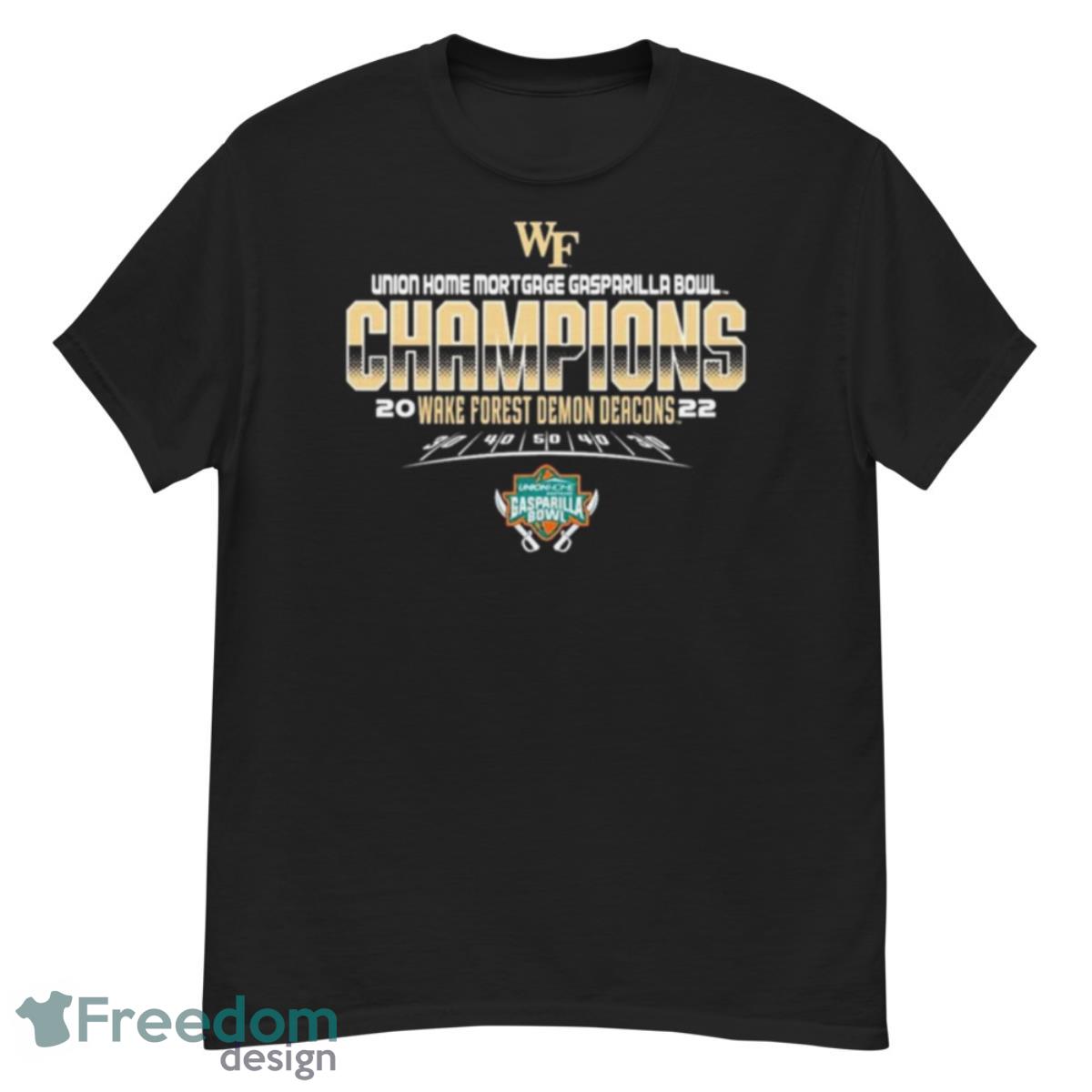 2022 Wake Forest Football Gasparilla Bowl Champions Shirt - G500 Men’s Classic T-Shirt