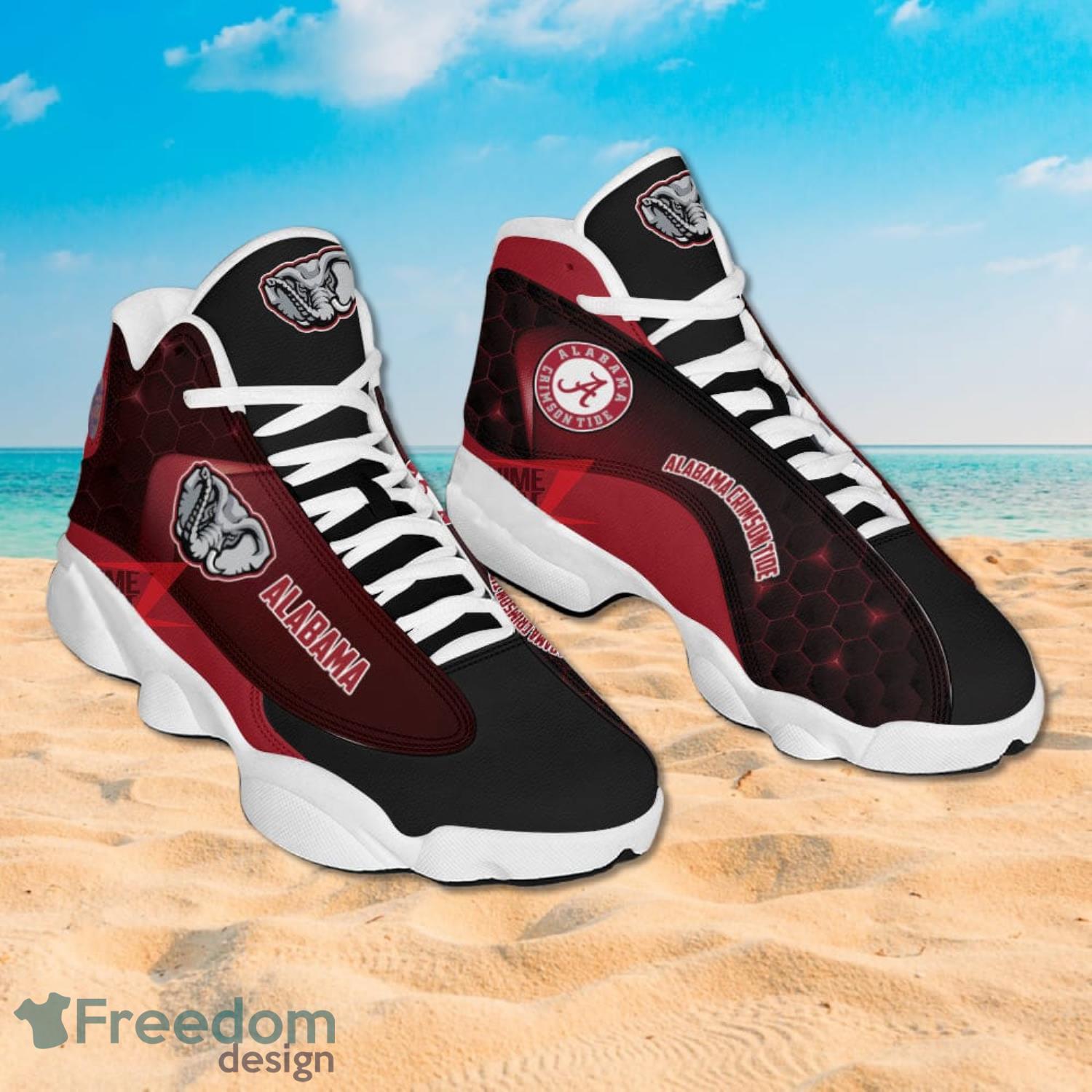 Alabama Crimson Tide Air Jordan 13 Sneakers Nfl Custom Sport Shoes Product Photo 2