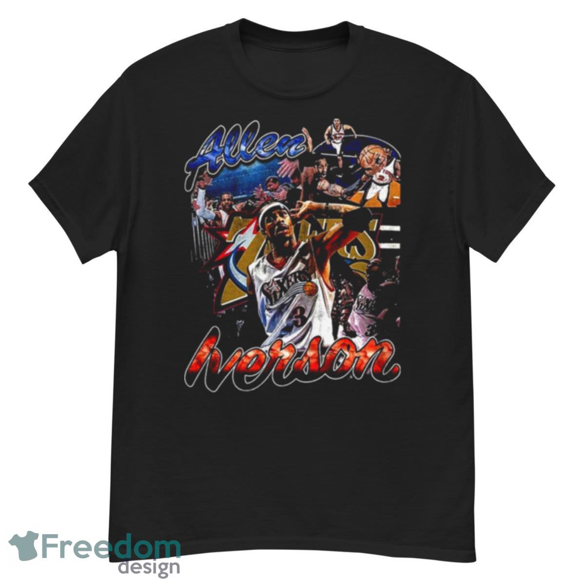 Allen Iverson The Answer Philadelphia Basketball Vintage Shirt - G500 Men’s Classic T-Shirt