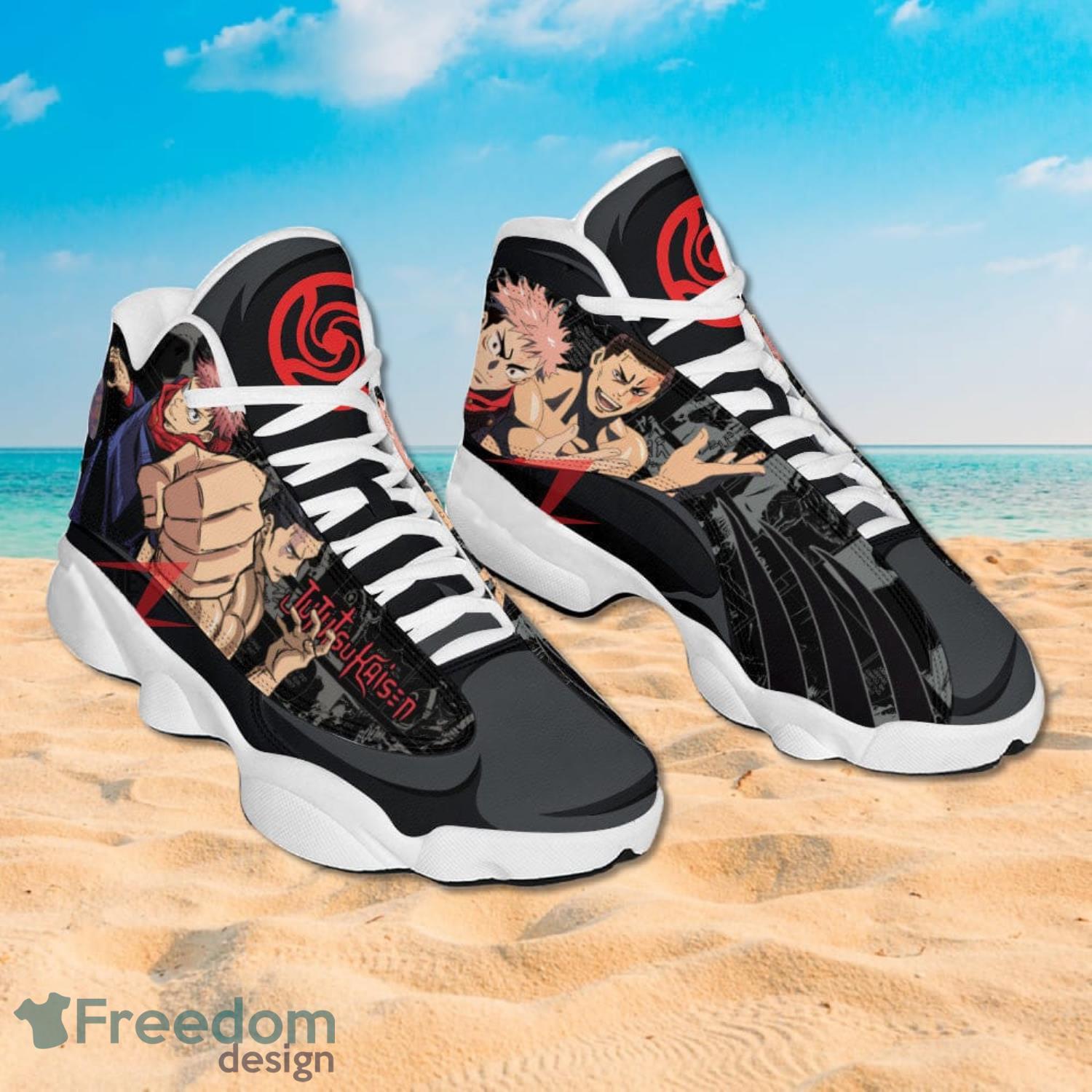 Aoi Todo X Itadori Yuri Air Jordan 13 Jujutsu Kaisen Anime Shoes Gift For Fans Product Photo 2