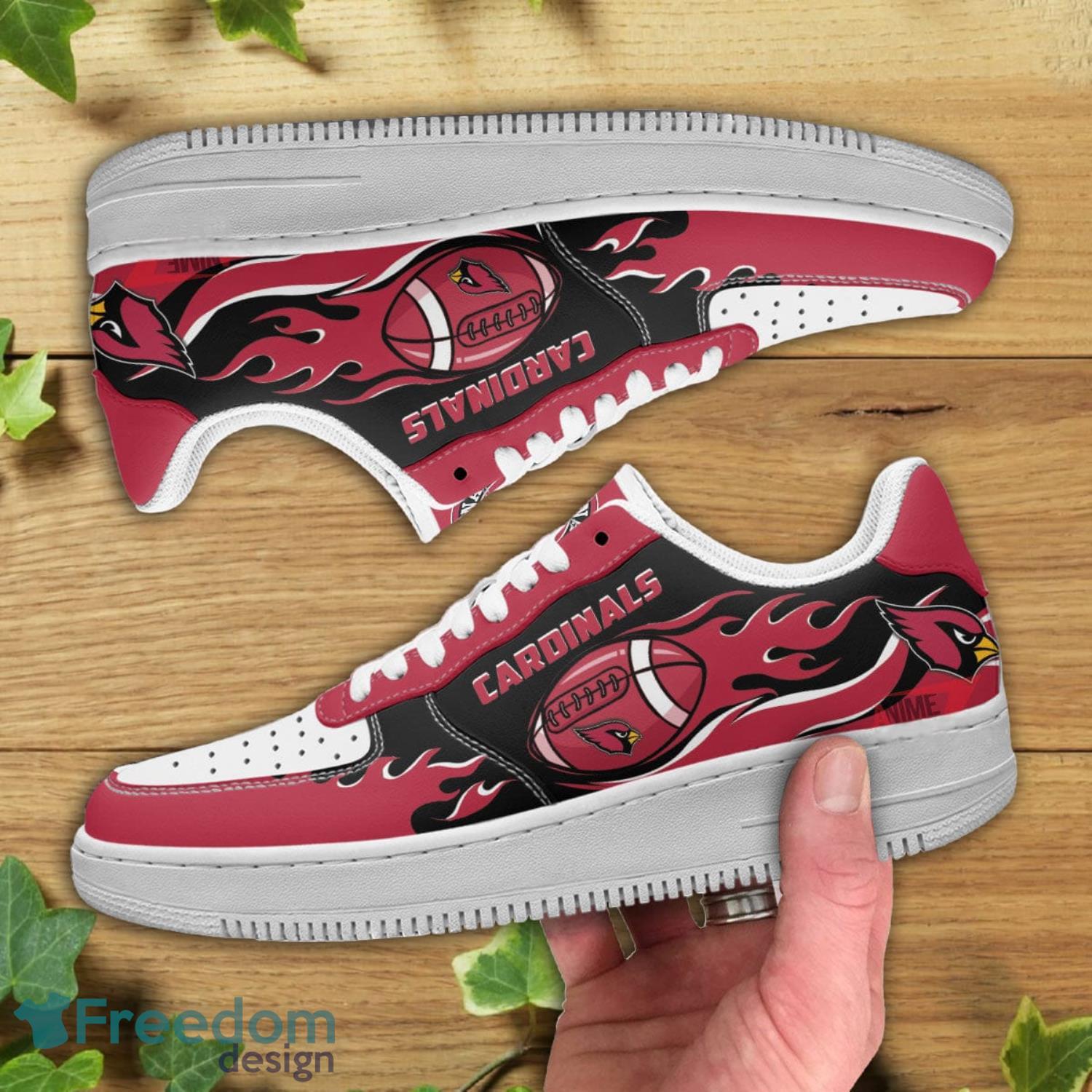 Arizona Cardinals NFL Air Force Shoes Gift For Fans Product Photo 2