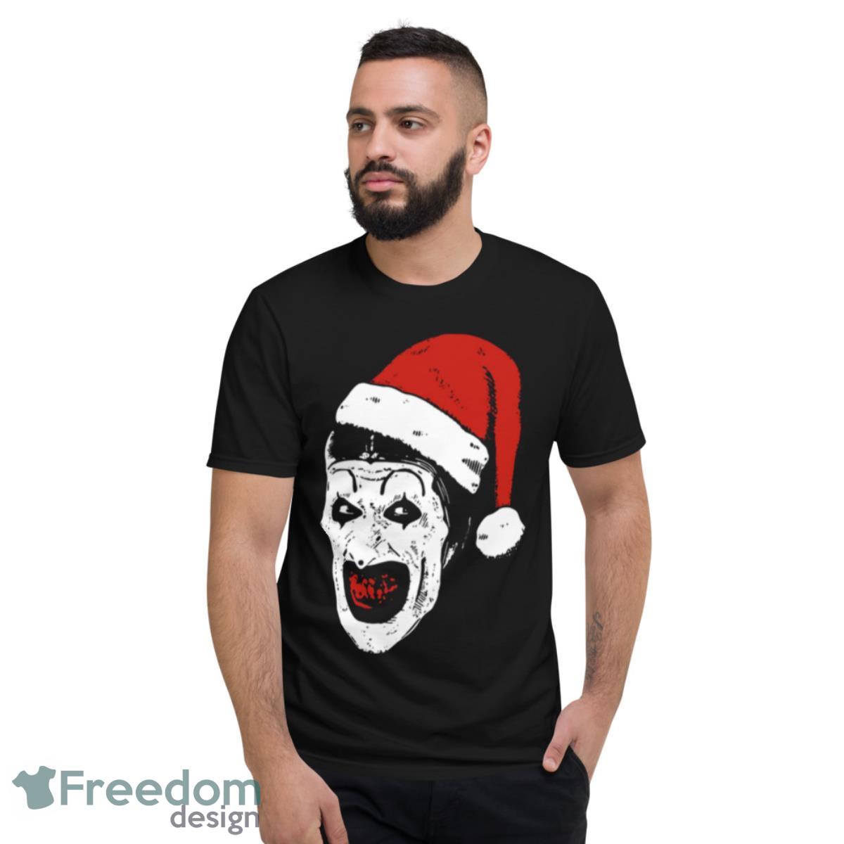 Art Christmas Terrifier Santa Tees T Shirt - Short Sleeve T-Shirt