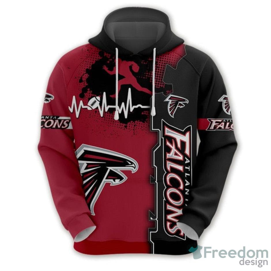 Arizona Cardinals Hoodie 3D one way Sweatshirt