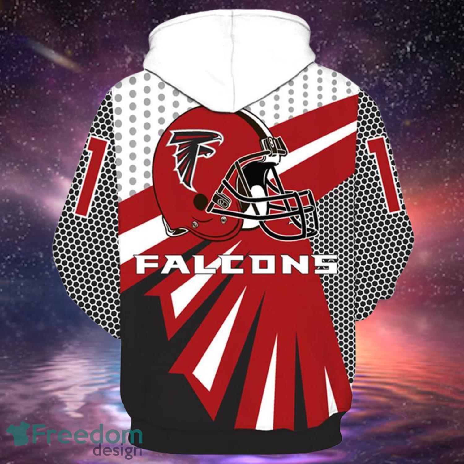 Atlanta Falcons NFL Football  Hoodies Full Over Print Product Photo 2