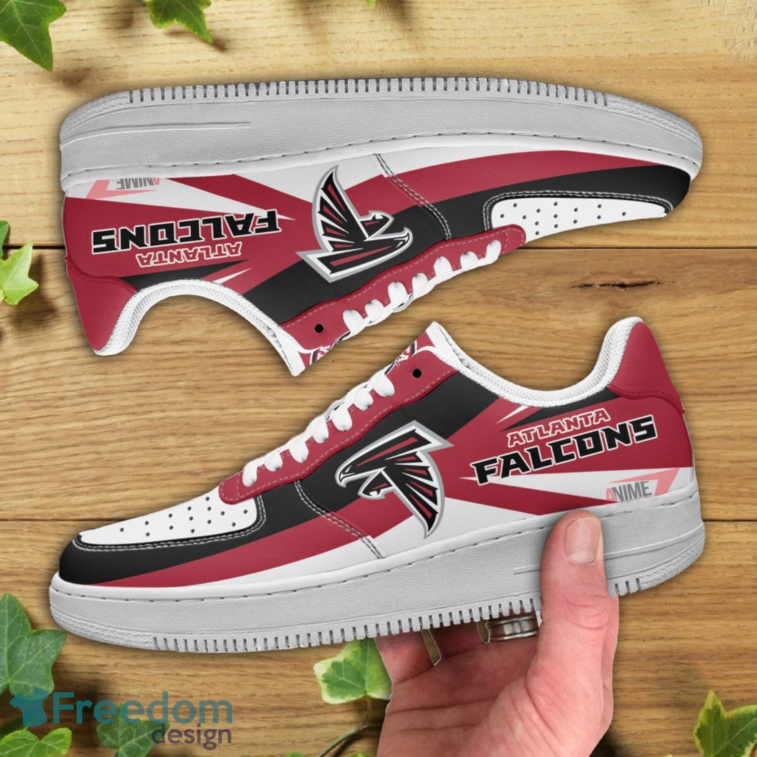 Atlanta Falcons NFL Red Air Force Shoes Gift For Fans Product Photo 2