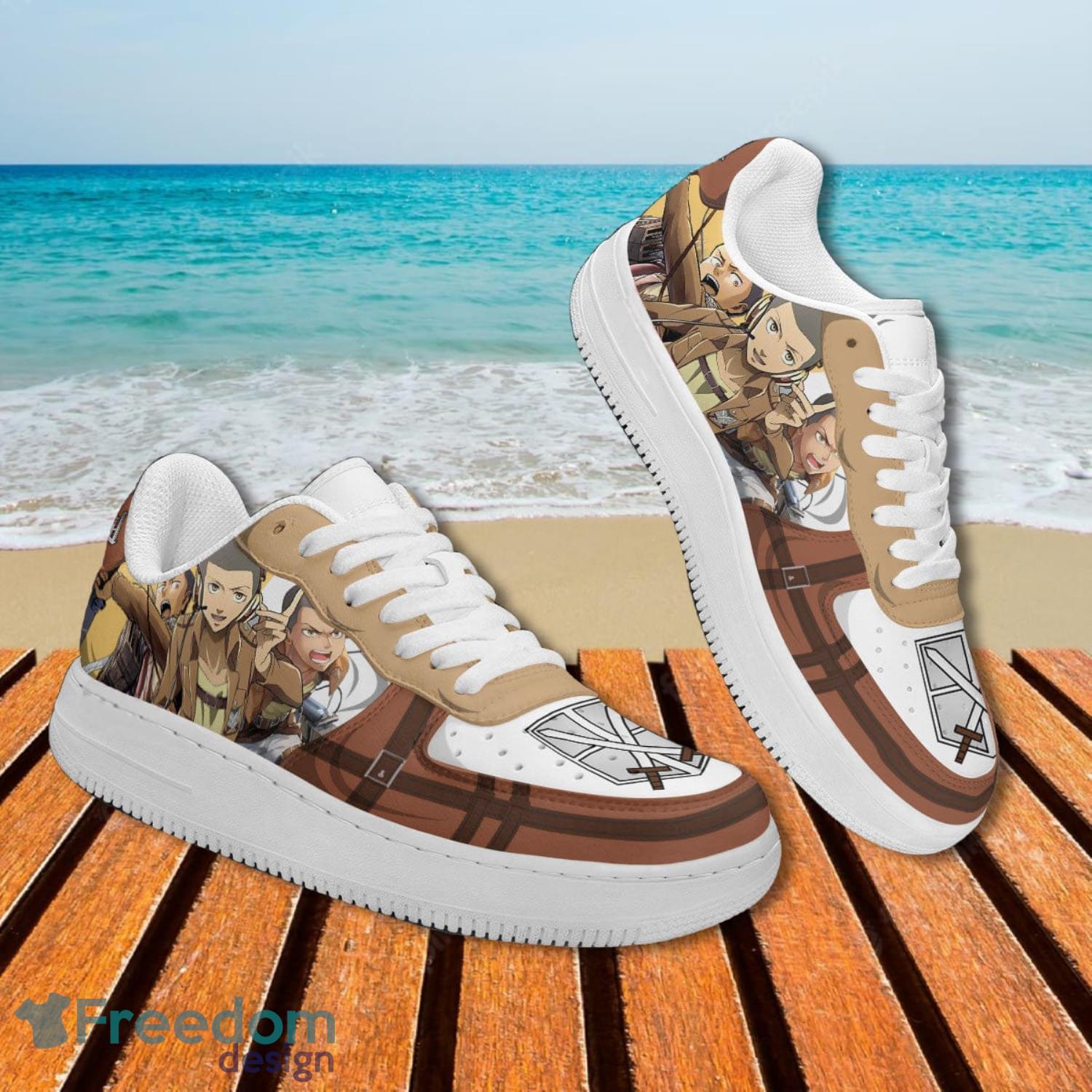 Attack On Titan Connie Air Force Shoes Gift For Animes Fans Product Photo 2