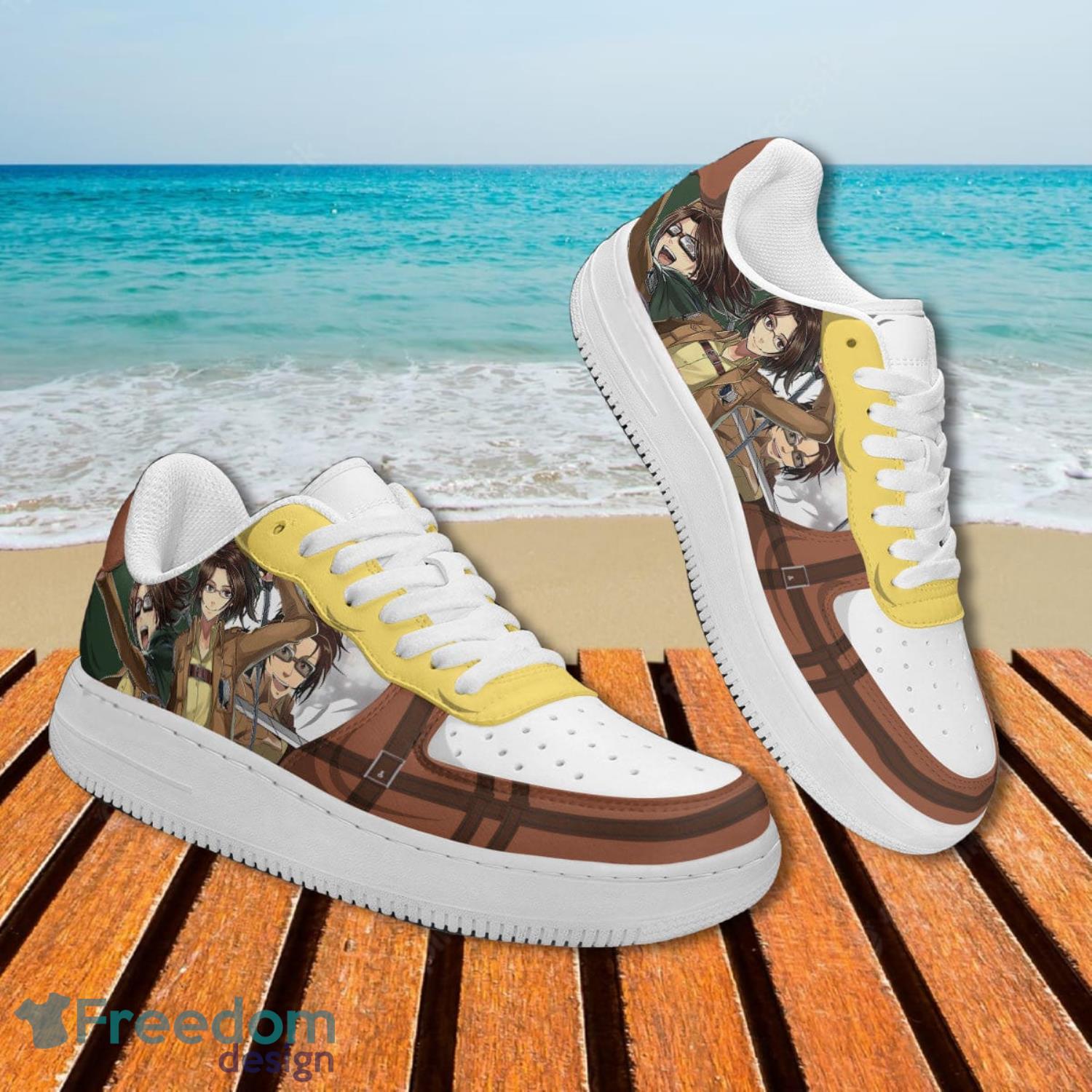 Attack On Titan Hange Zoe Air Force Shoes Gift For Animes Fans Product Photo 2