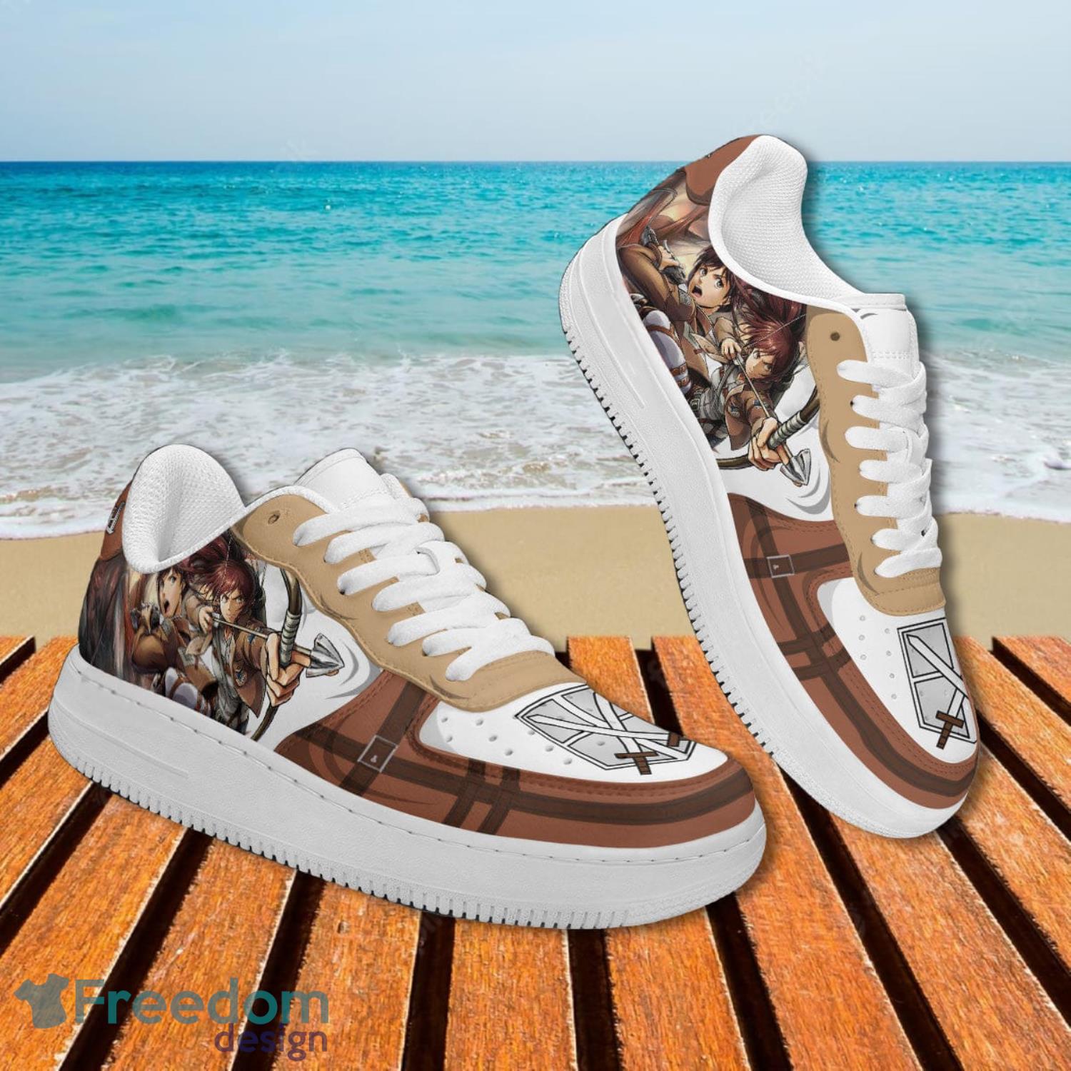 Attack On Titan Sasha Air Force Shoes Gift For Animes Fans Product Photo 2