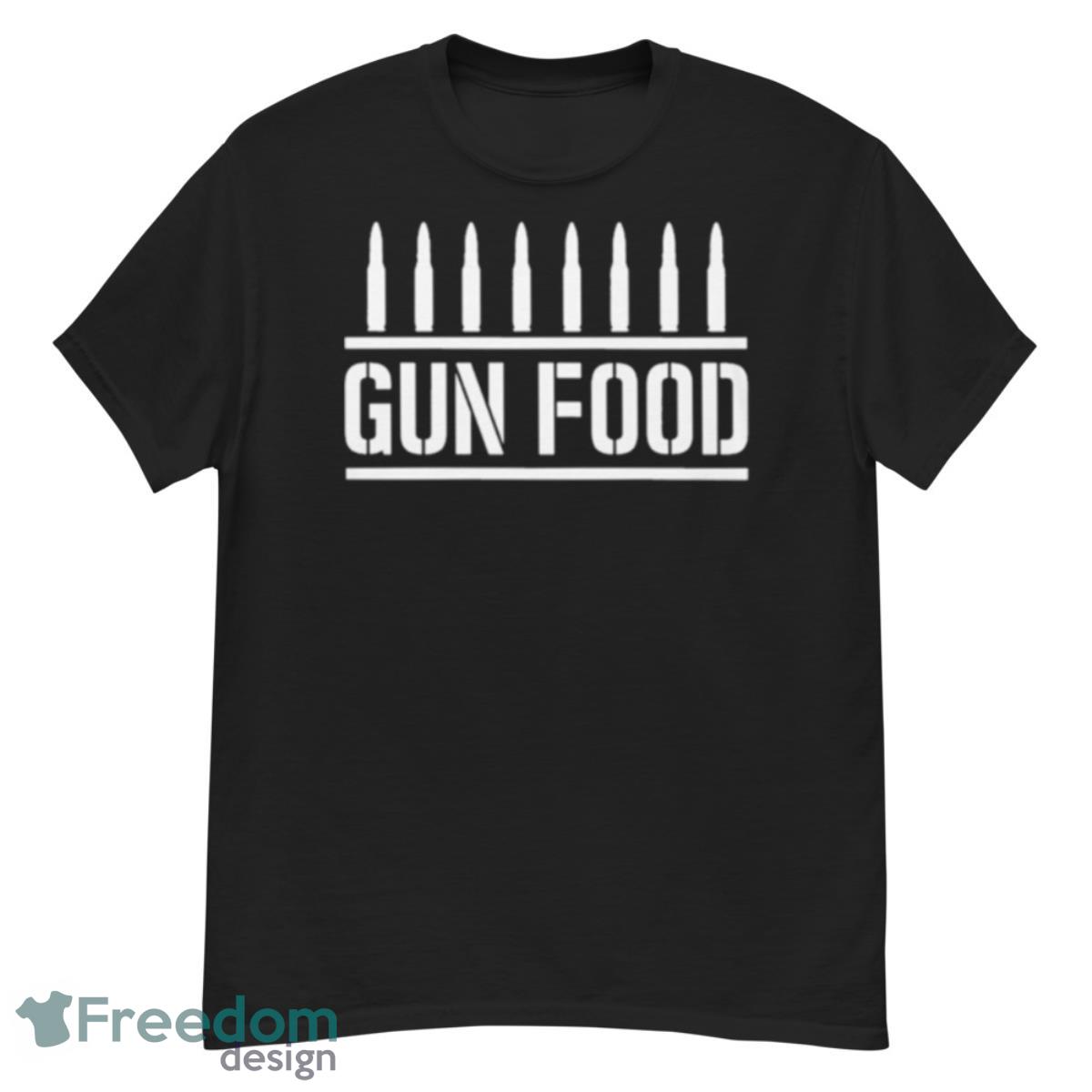 Awesome gun food T shirt - G500 Men’s Classic T-Shirt