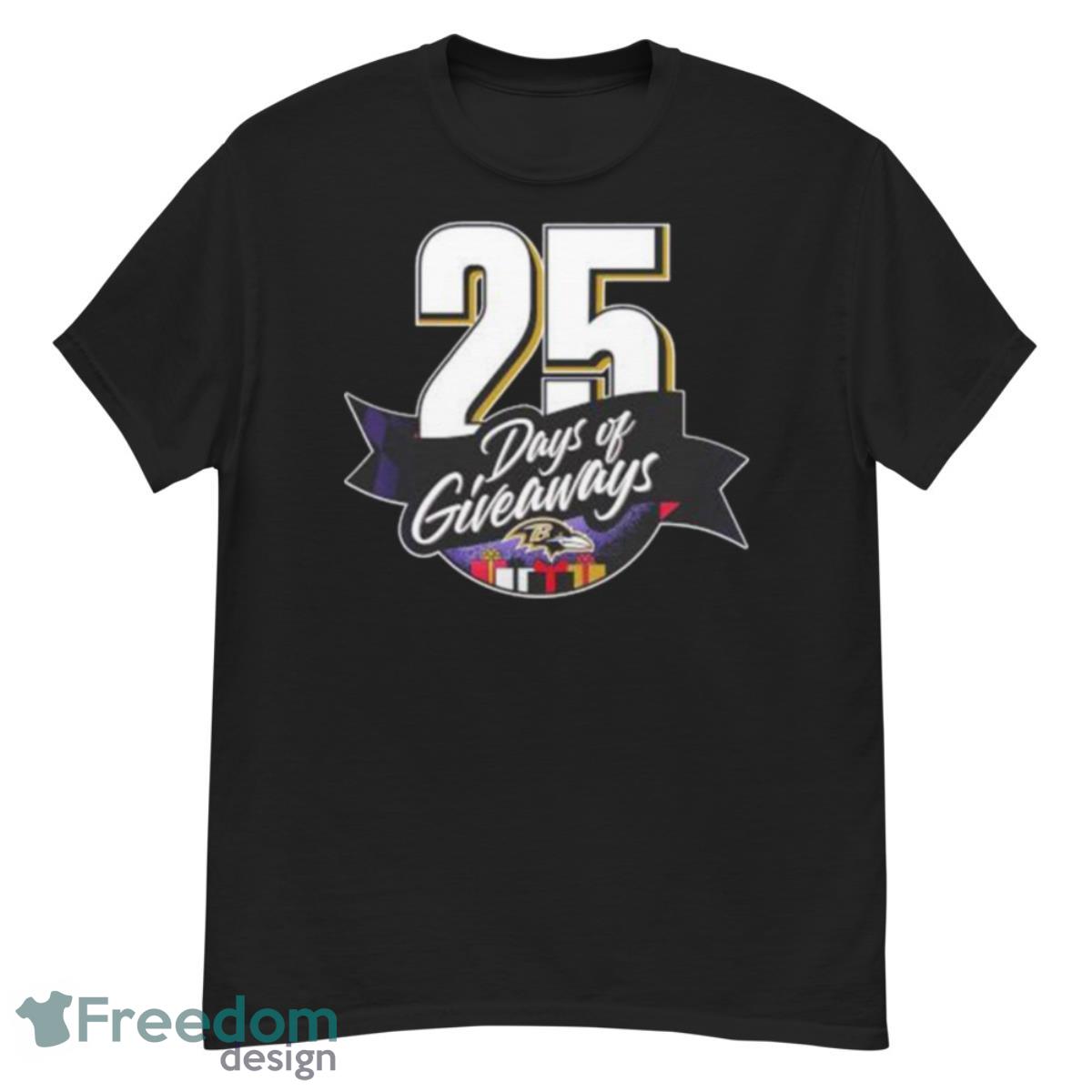 Baltimore Ravens 25 Days Of Giveaways Shirt - G500 Men’s Classic T-Shirt