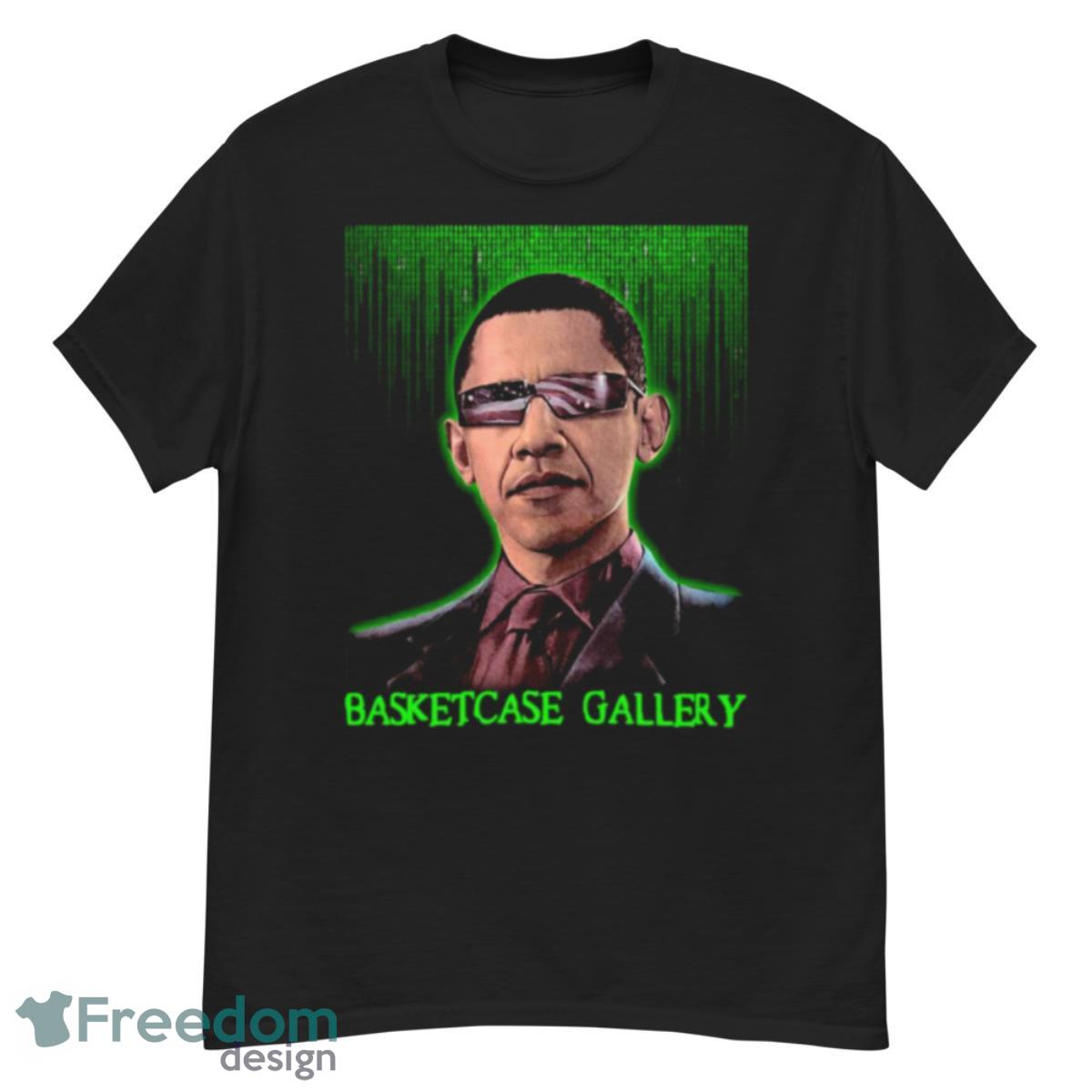 Basketcase gallery tatum's barack Obama matrix t shirt - Freedomdesign