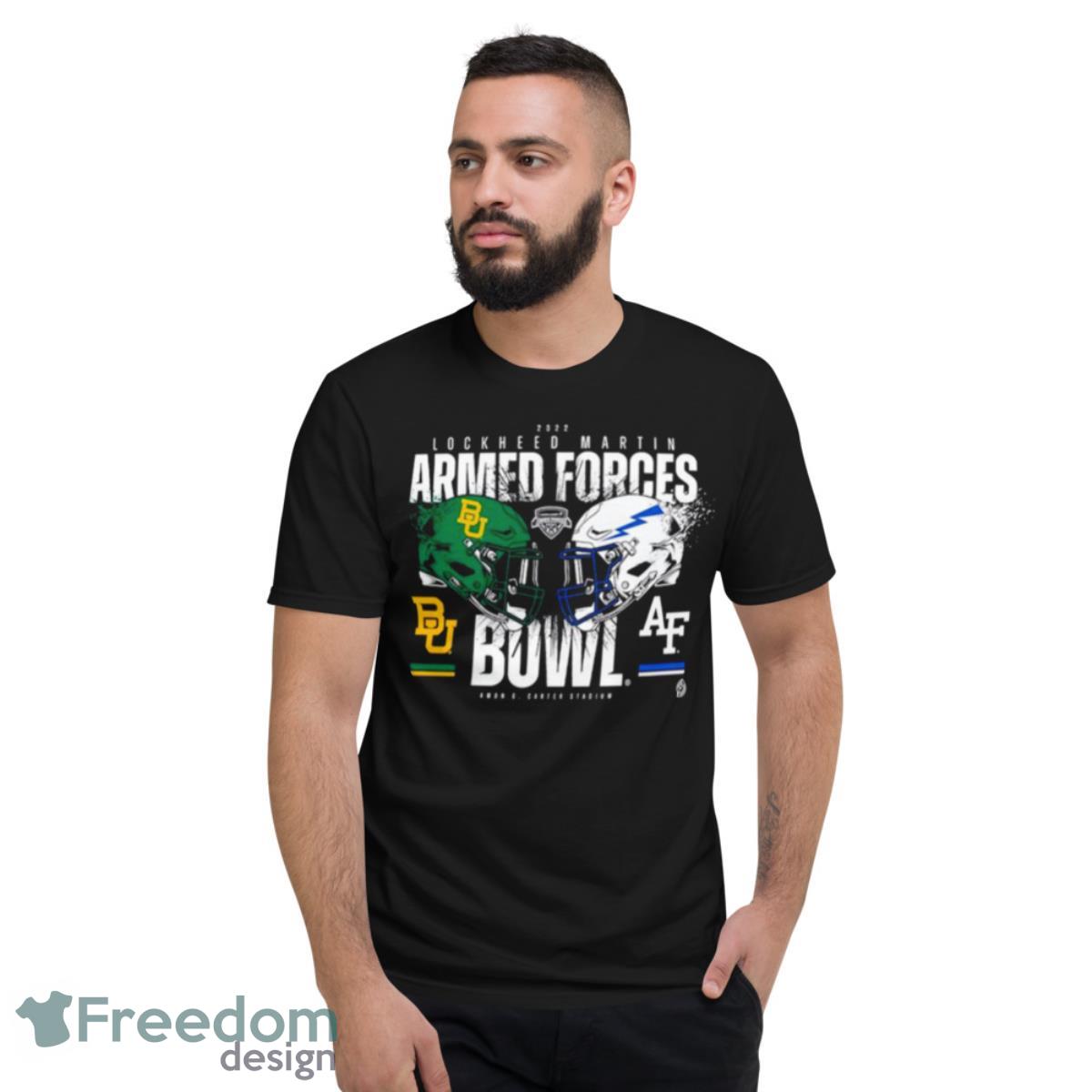 Baylor Vs Air Force 2022 Armed Forces Bowl Matchup Shirt - Short Sleeve T-Shirt