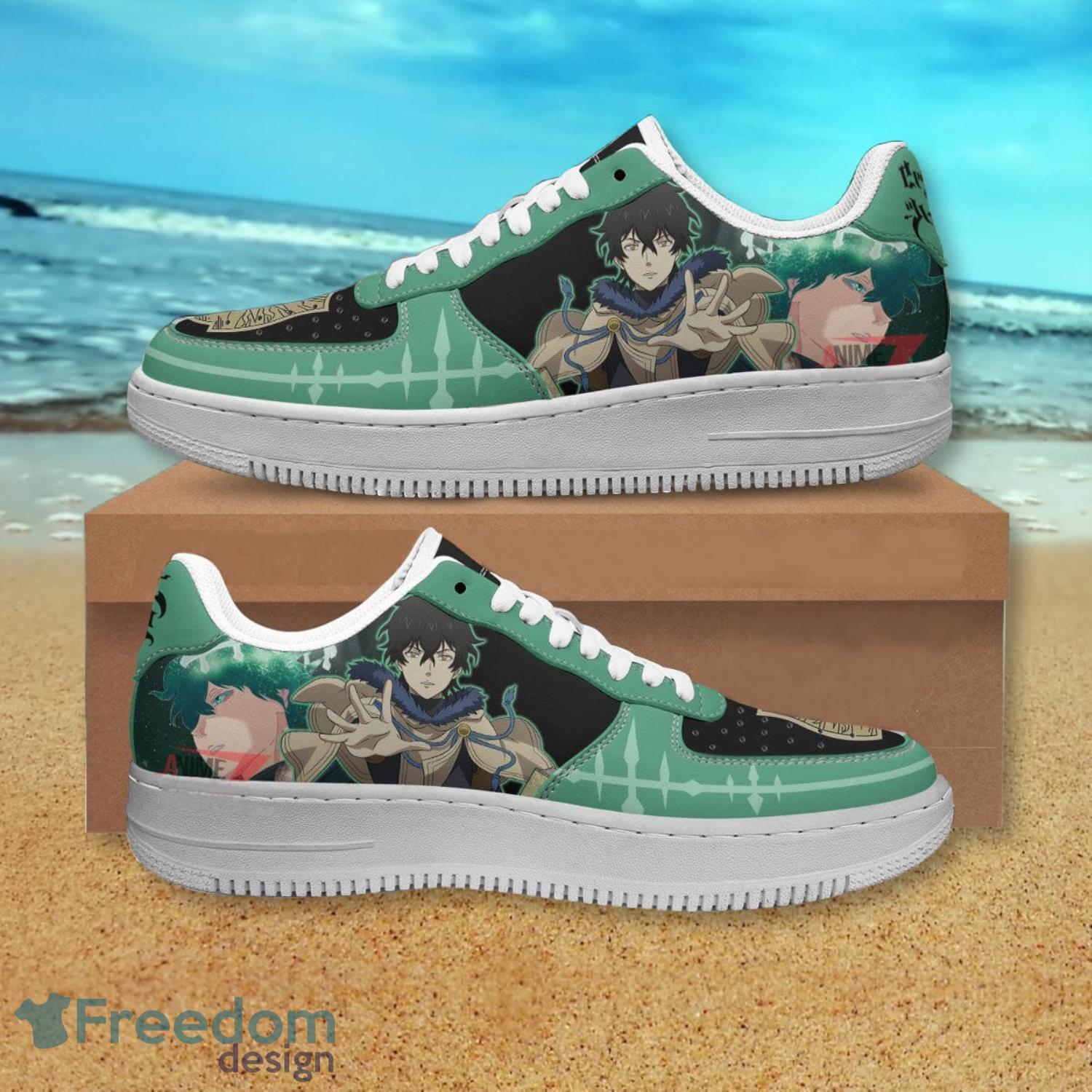 Black Clover Yuno Air Force Shoes Gift For Anime's Fans Product Photo 1